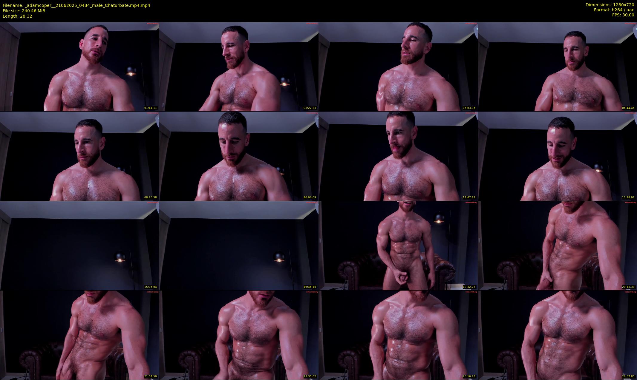 _adamcoper_ — 29 minute Chaturbate male cam show recording, 720p, Jun 21, 2025