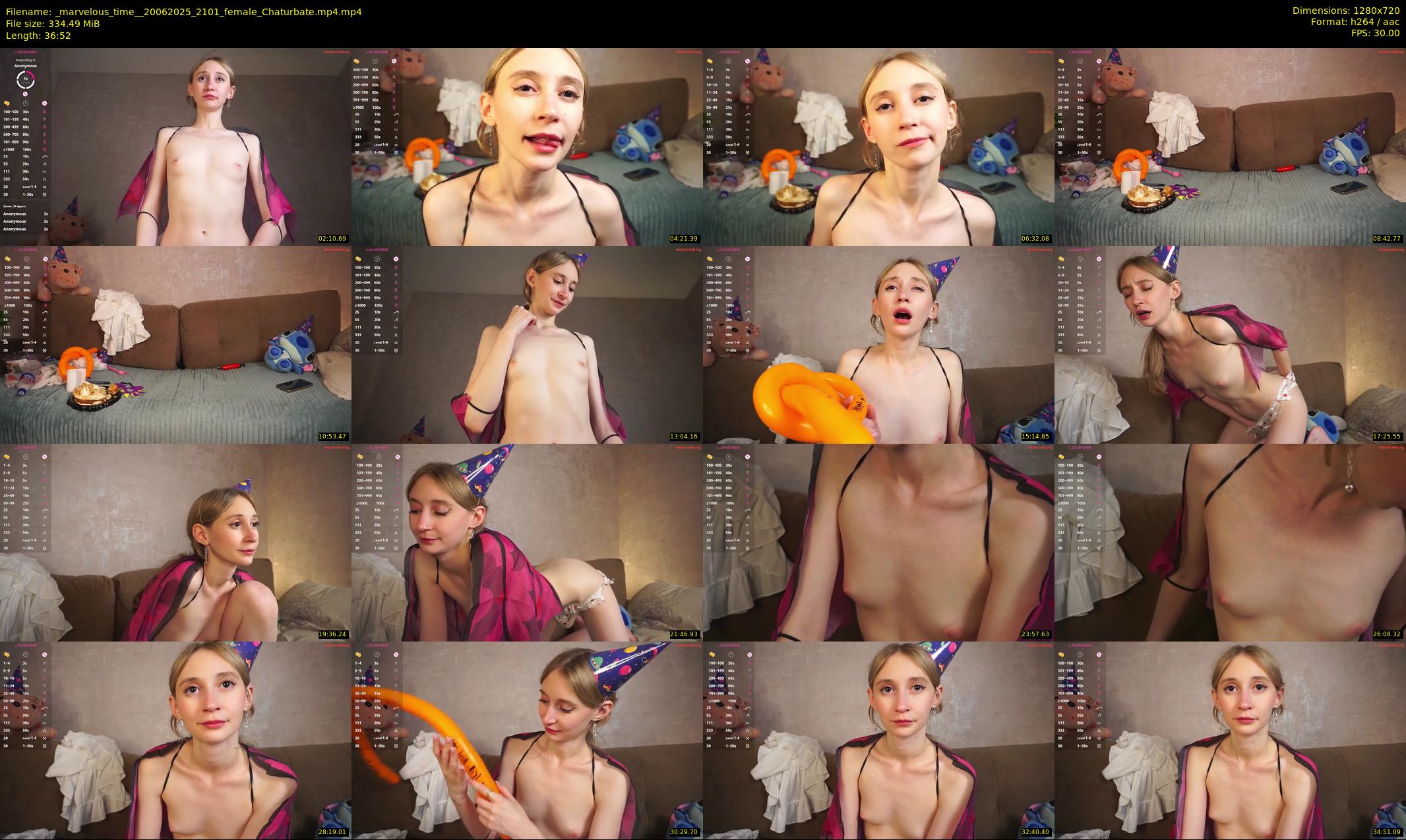 _marvelous_time_ — 37 minute Chaturbate female cam show recording, 720p, Jun 20, 2025