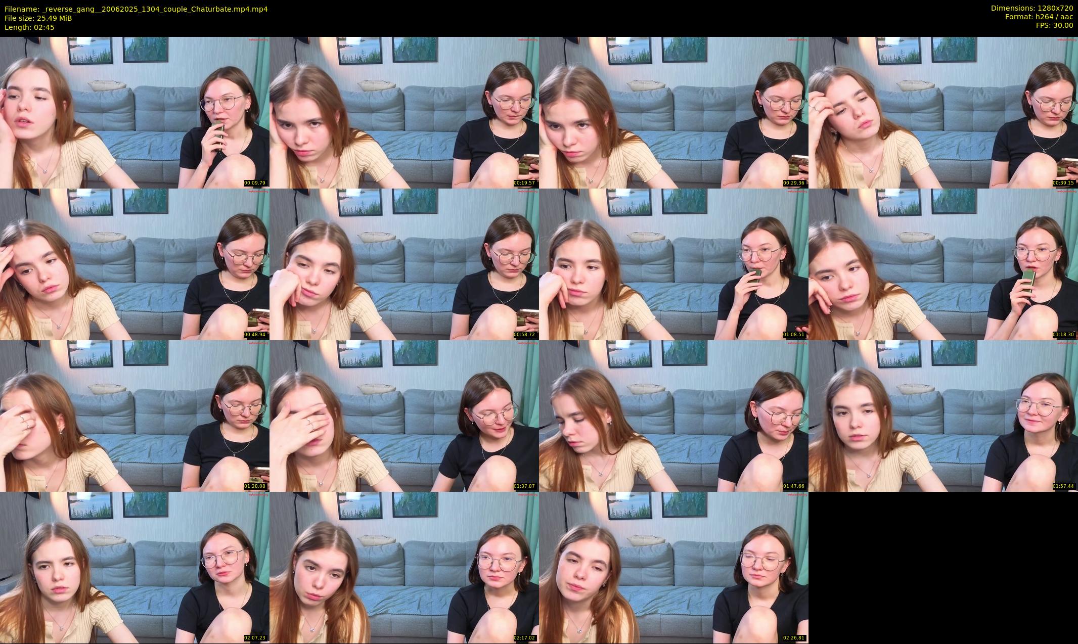 _reverse_gang_ — 3 minute Chaturbate couple cam show recording, 720p, Jun 20, 2025