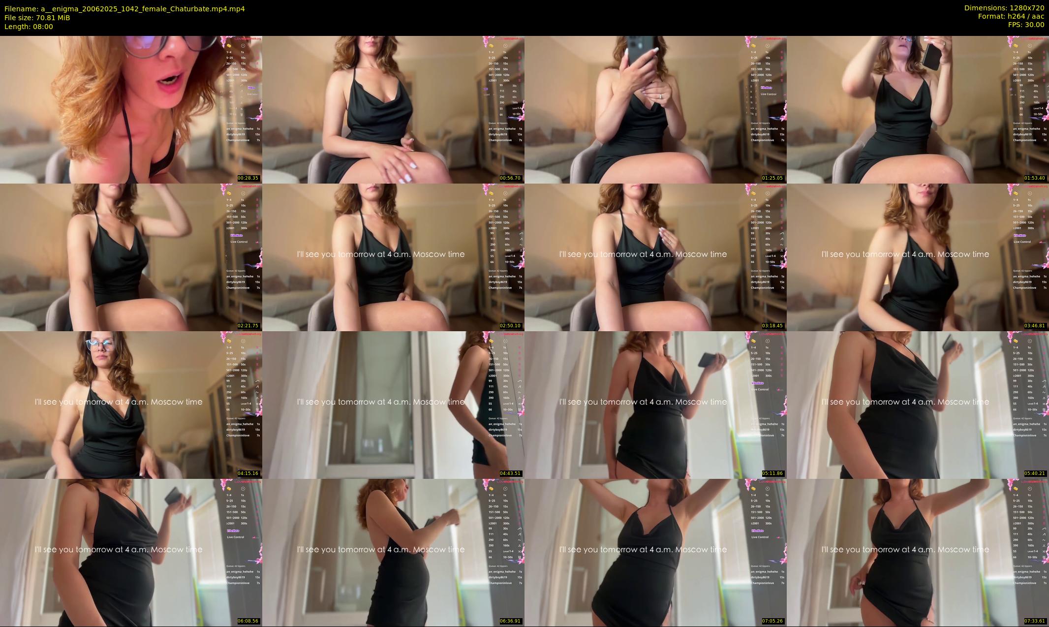 a__enigma — 8 minute Chaturbate female cam show recording, 720p, Jun 20, 2025