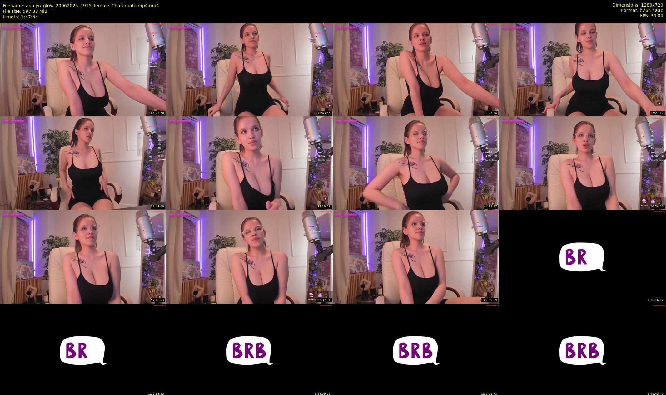 adalyn_glow — 108 minute Chaturbate female cam show recording, 720p, Jun 20, 2025