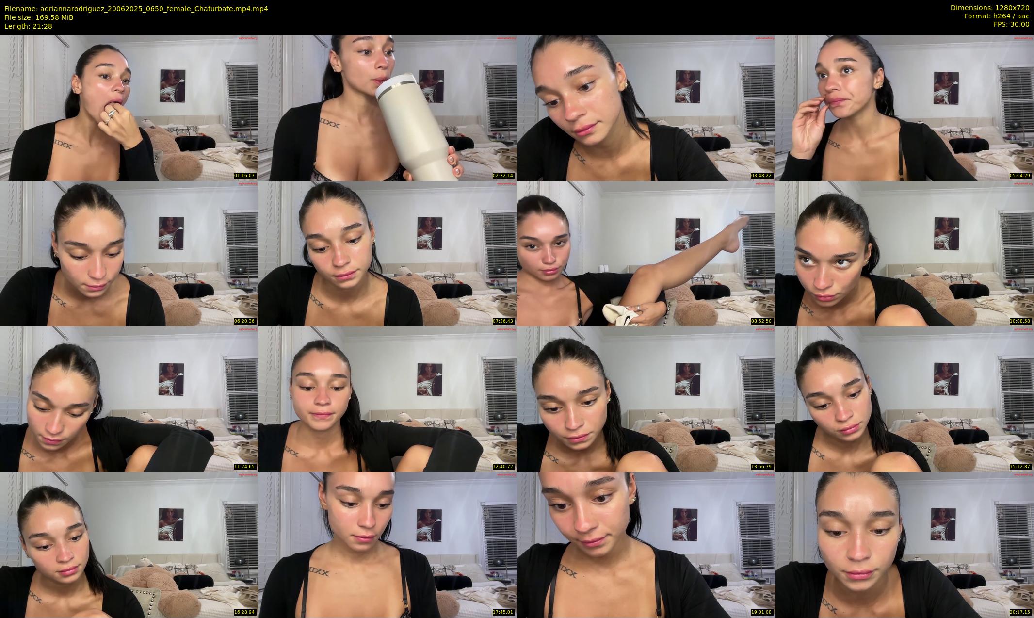 adriannarodriguez — 22 minute Chaturbate female cam show recording, 720p, Jun 20, 2025