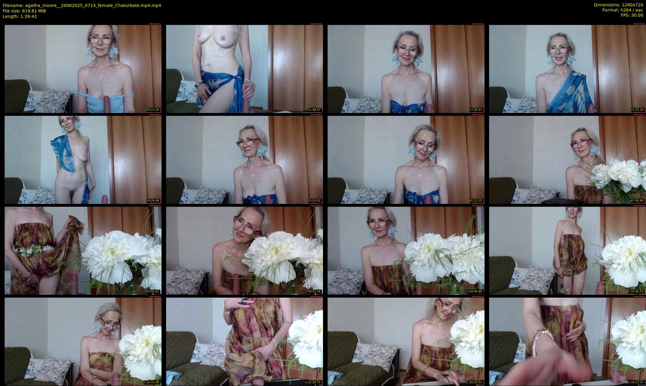 agatha_moore_ — 100 minute Chaturbate female cam show recording, 720p, Jun 20, 2025