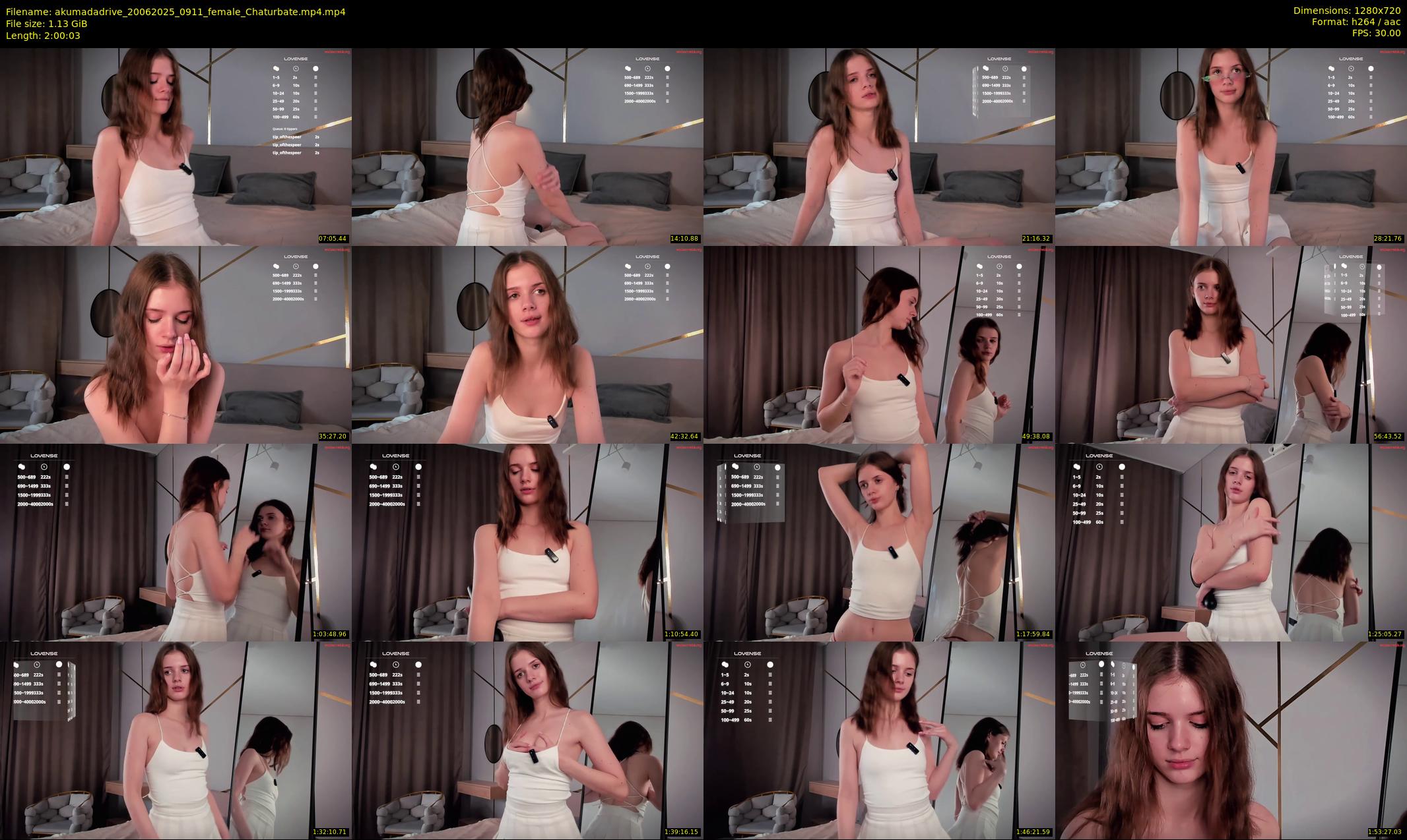 akumadadrive — 121 minute Chaturbate female cam show recording, 720p, Jun 20, 2025