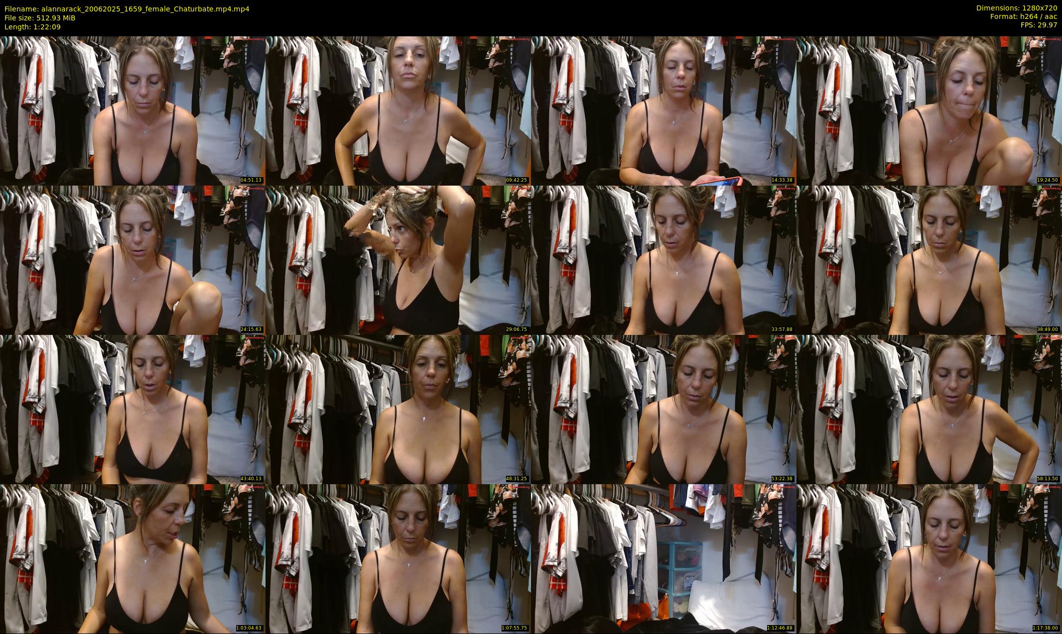 alannarack — 83 minute Chaturbate female cam show recording, 720p, Jun 20, 2025