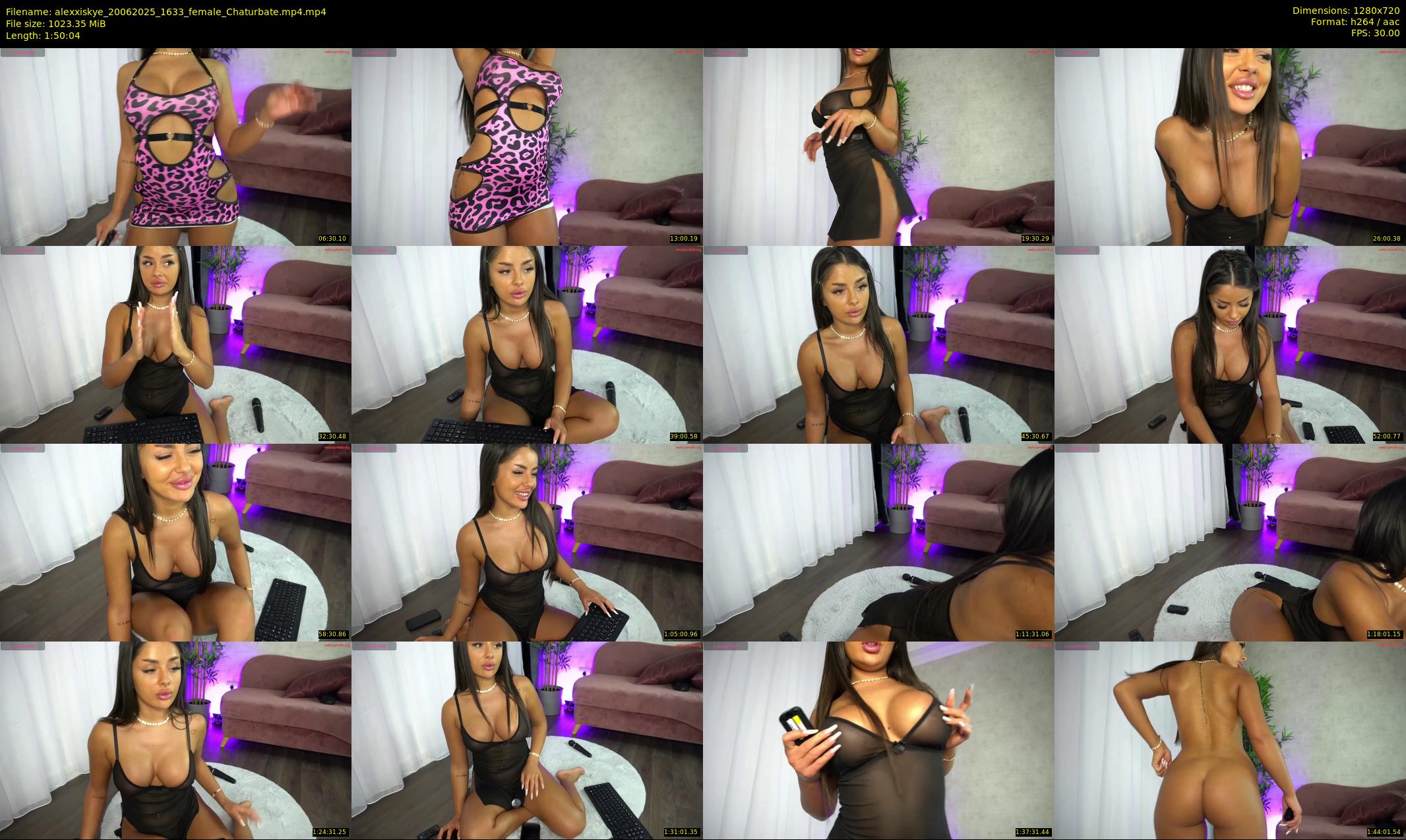 alexxiskye — 111 minute Chaturbate female cam show recording, 720p, Jun 20, 2025