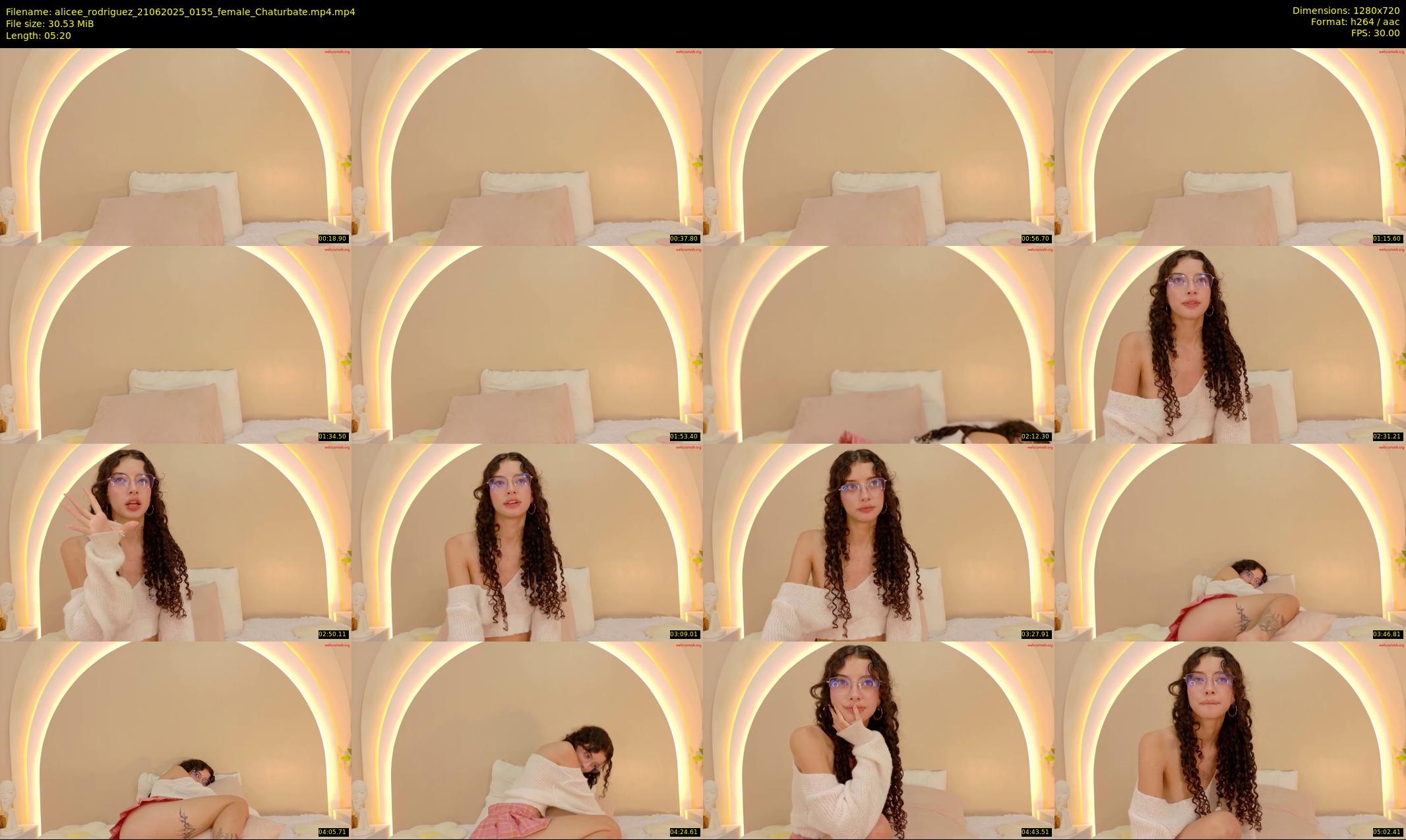alicee_rodriguez — 6 minute Chaturbate female cam show recording, 720p, Jun 21, 2025