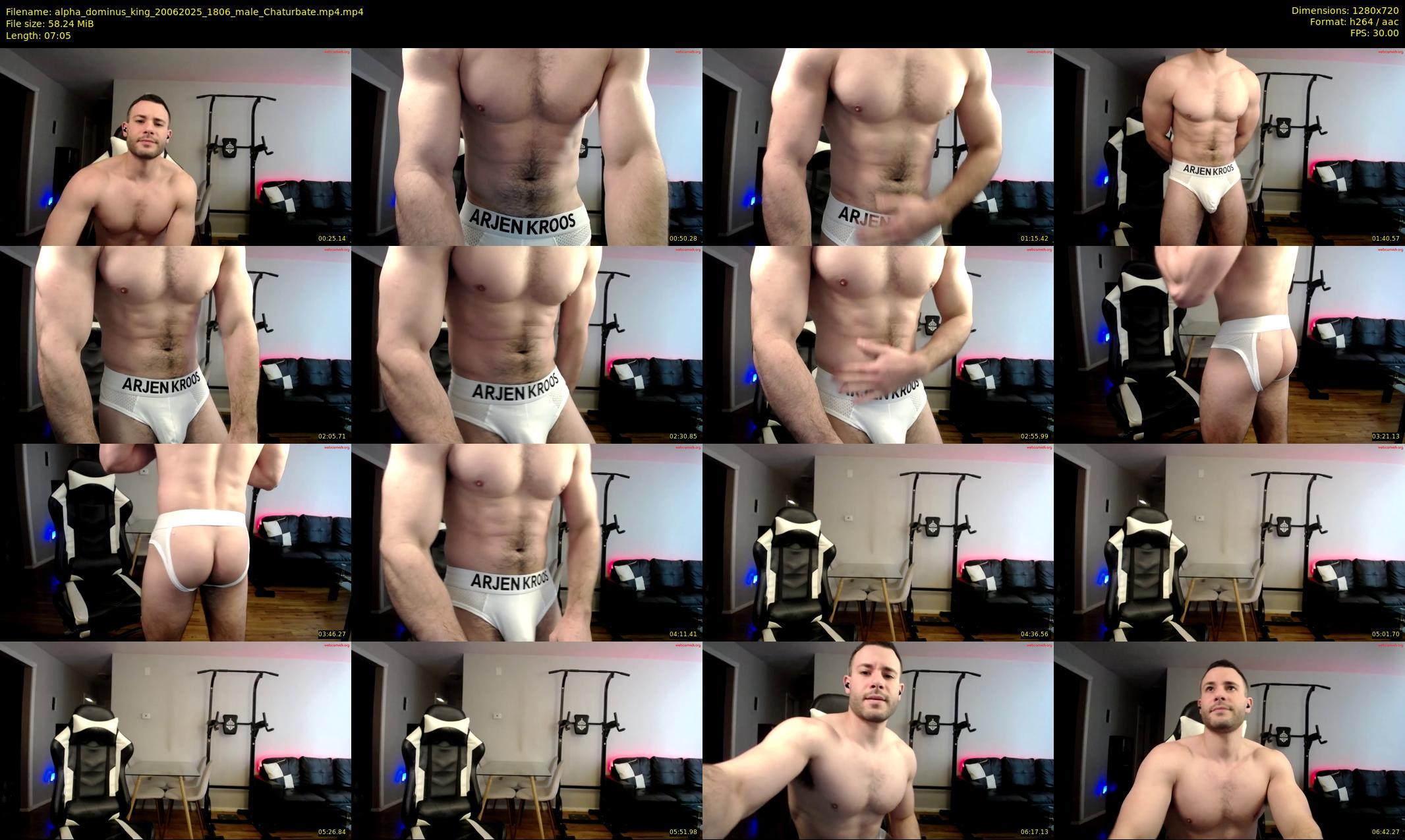 alpha_dominus_king — 8 minute Chaturbate male cam show recording, 720p, Jun 20, 2025