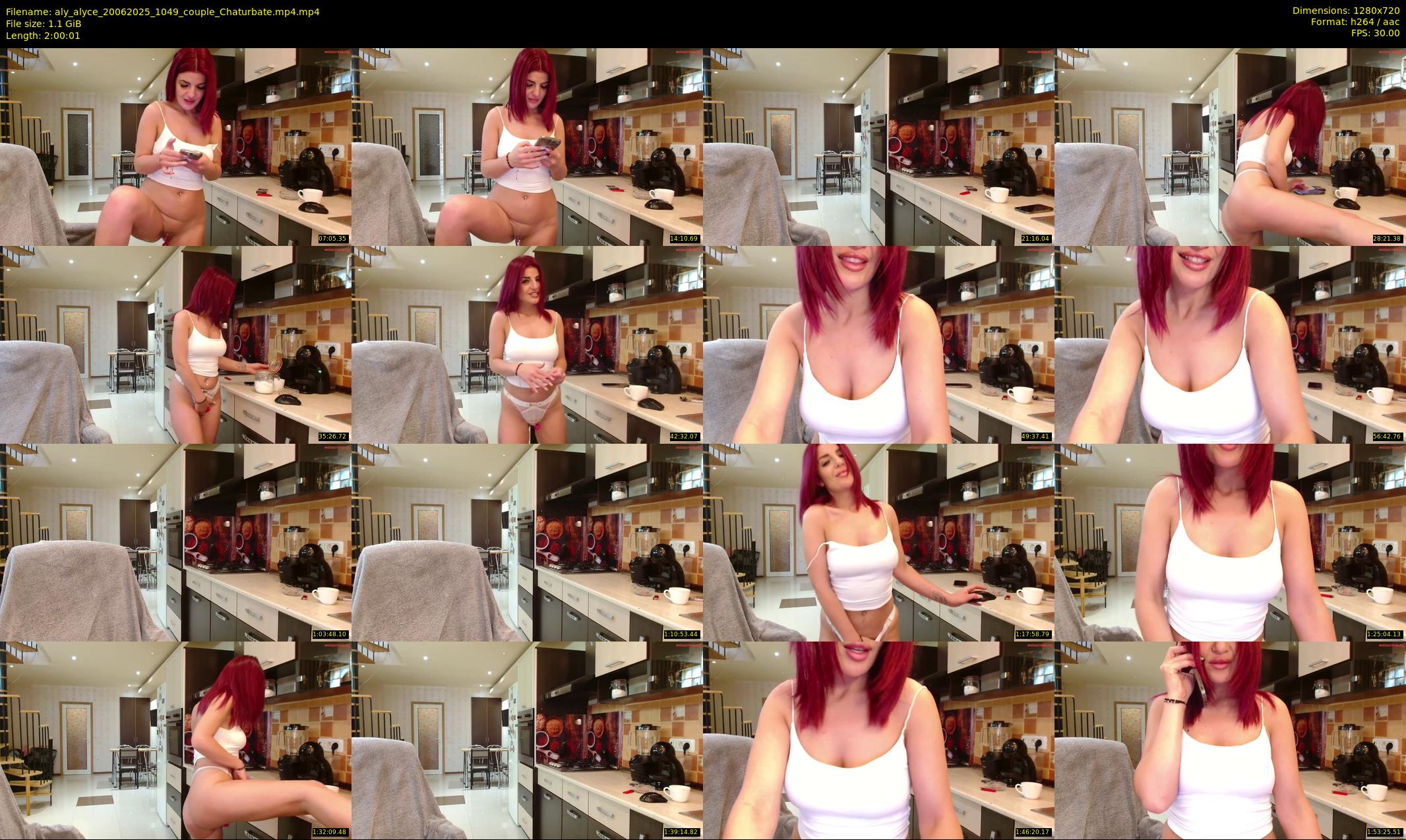 aly_alyce — 121 minute Chaturbate female cam show recording, 720p, Jun 20, 2025