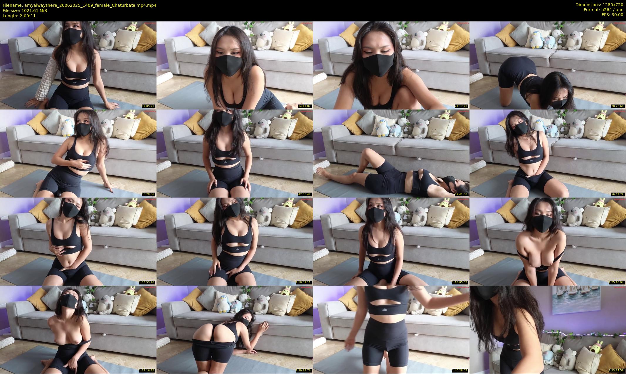 amyalwayshere — 121 minute Chaturbate female cam show recording, 720p, Jun 20, 2025