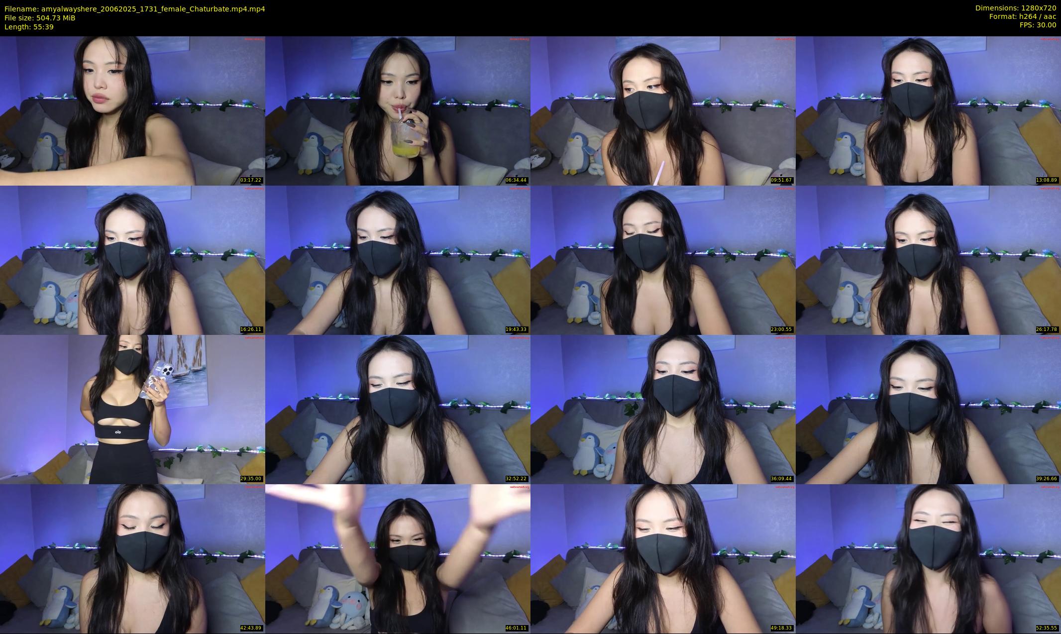 amyalwayshere — 56 minute Chaturbate female cam show recording, 720p, Jun 20, 2025