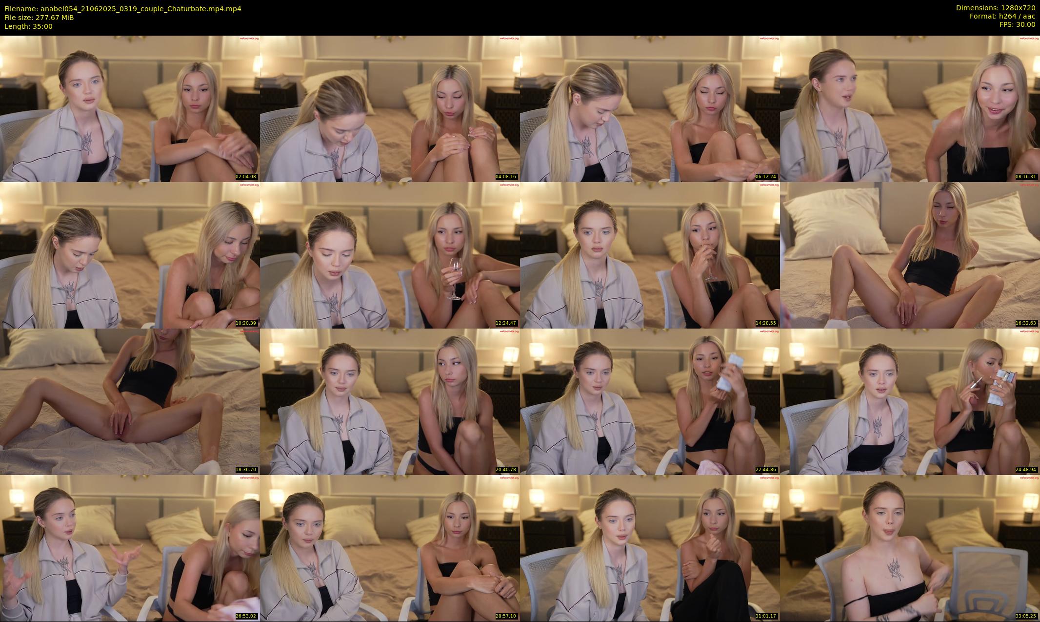 anabel054 — 35 minute Chaturbate female cam show recording, 720p, Jun 21, 2025