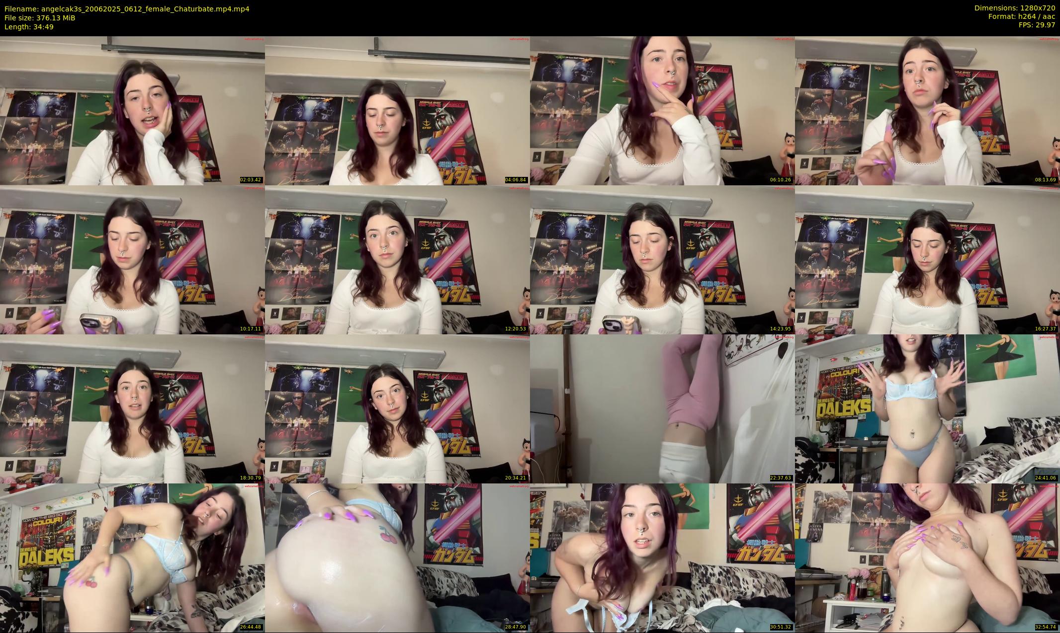 angelcak3s — 35 minute Chaturbate female cam show recording, 720p, Jun 20, 2025