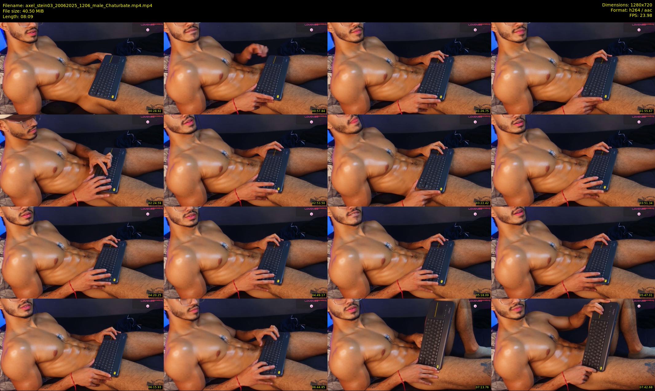 axel_stein03 — 9 minute Chaturbate male cam show recording, 720p, Jun 20, 2025