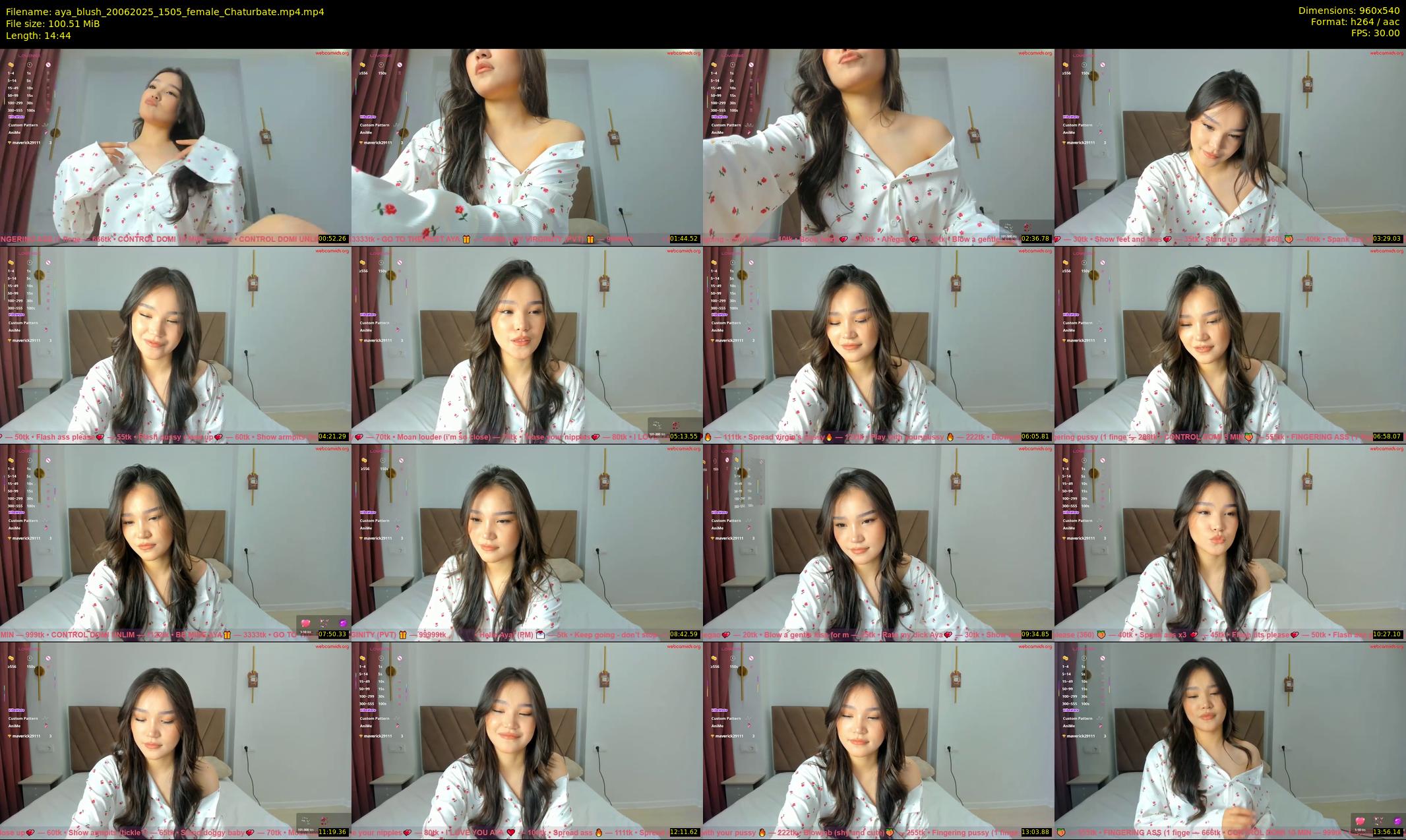 aya_blush — 15 minute Chaturbate female cam show recording, 480p, Jun 20, 2025