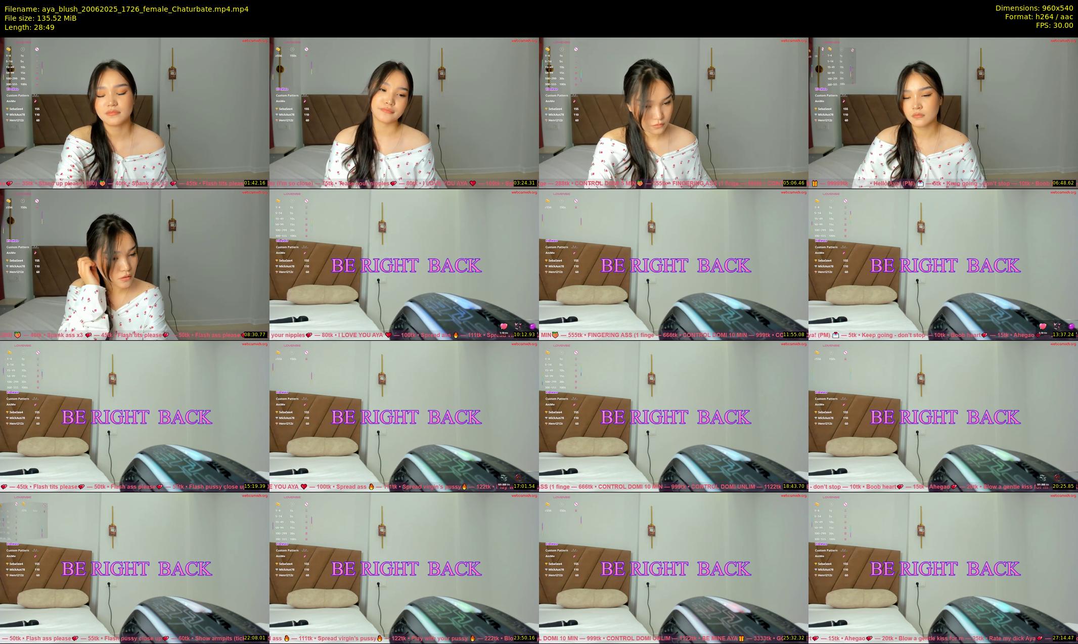 aya_blush — 29 minute Chaturbate female cam show recording, 480p, Jun 20, 2025