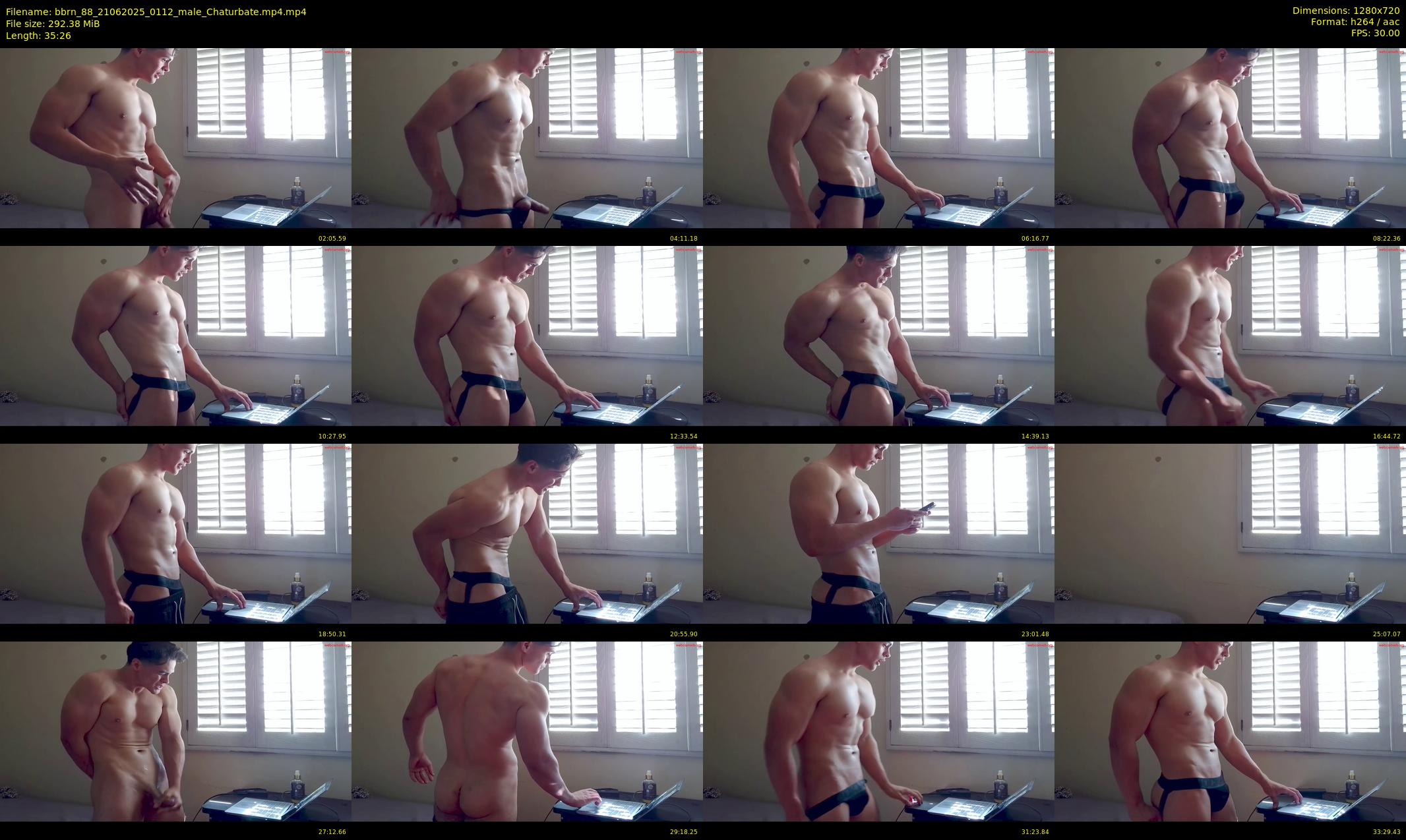 bbrn_88 — 36 minute Chaturbate male cam show recording, 720p, Jun 21, 2025