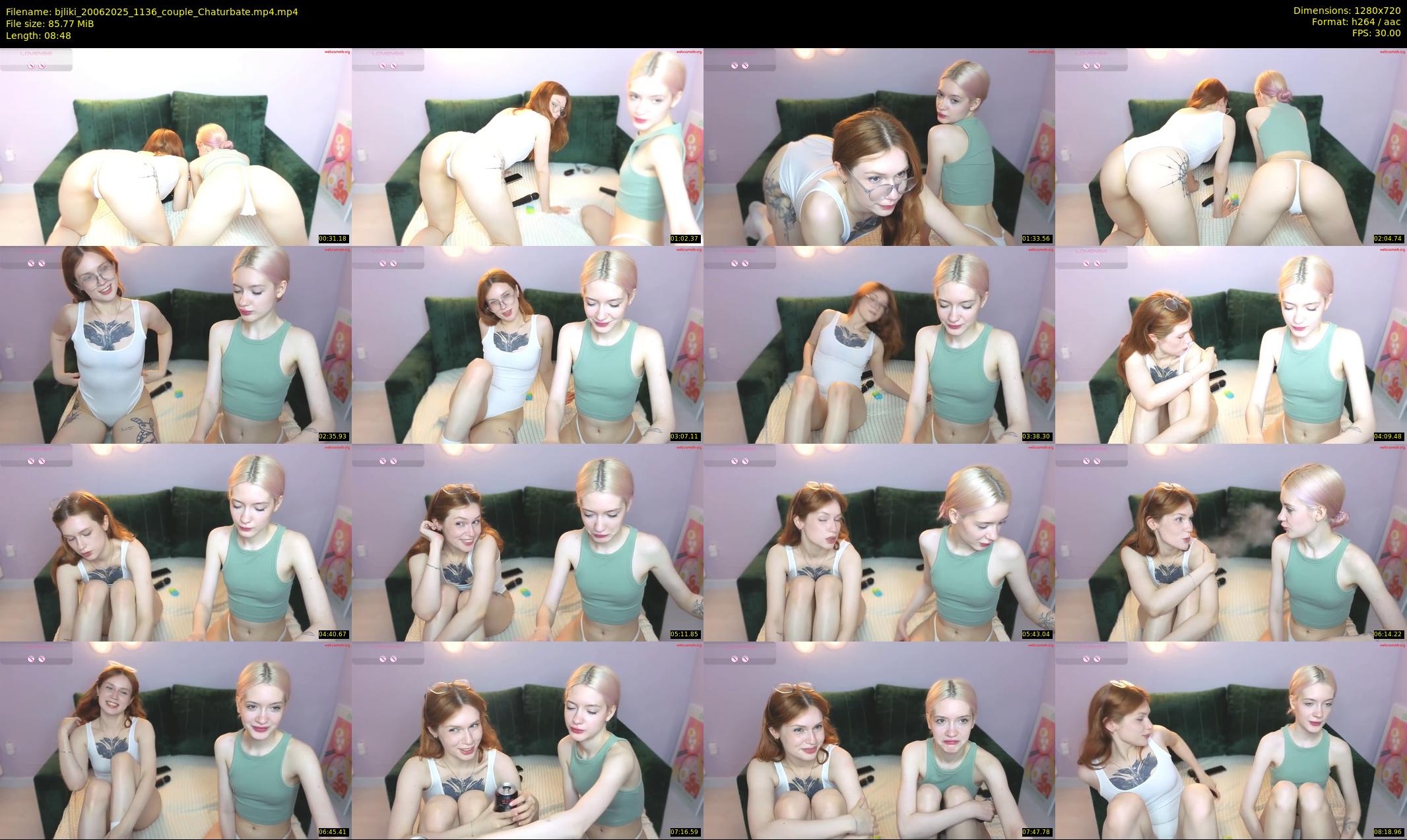bjliki — 9 minute Chaturbate couple cam show recording, 720p, Jun 20, 2025