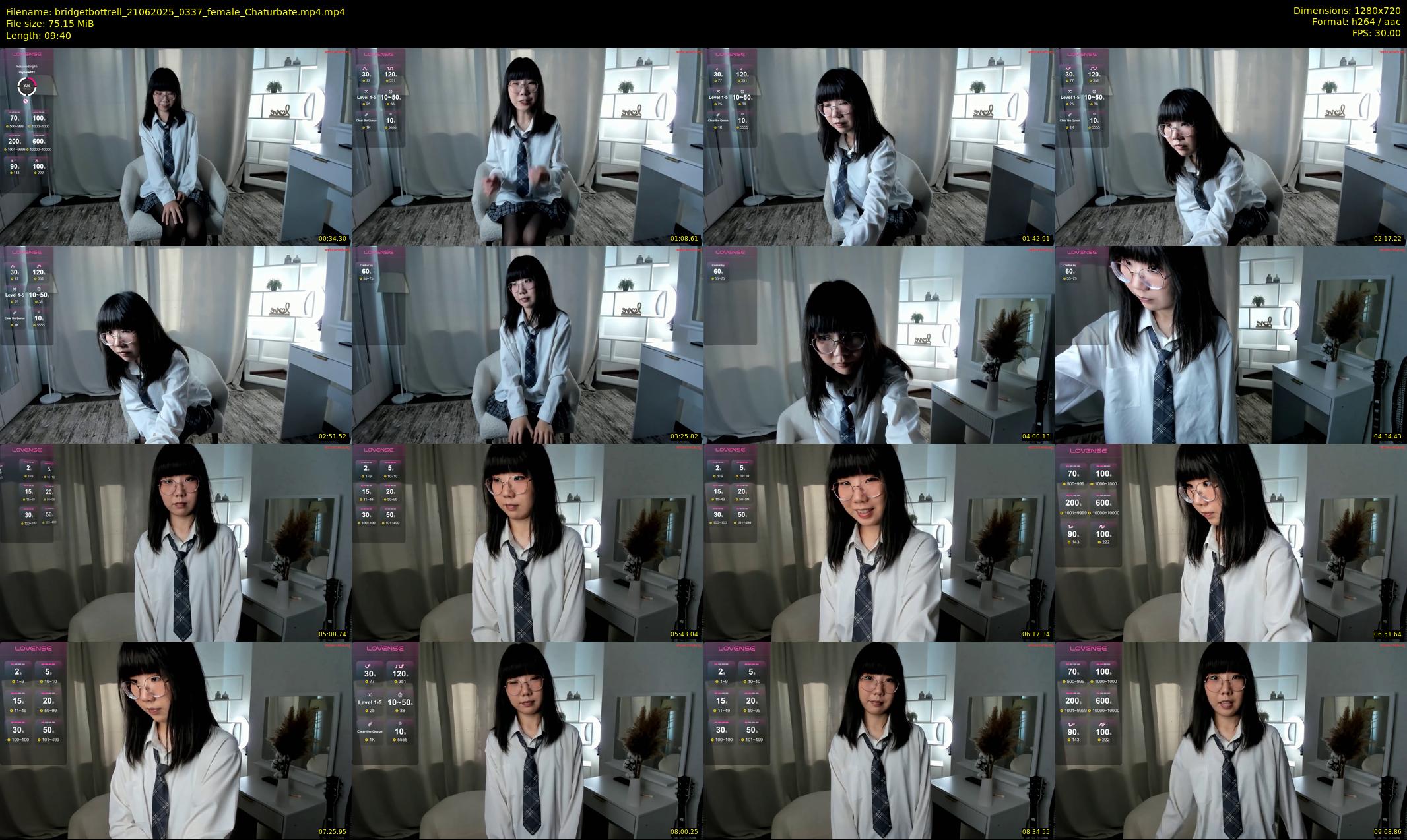 bridgetbottrell — 10 minute Chaturbate female cam show recording, 720p, Jun 21, 2025