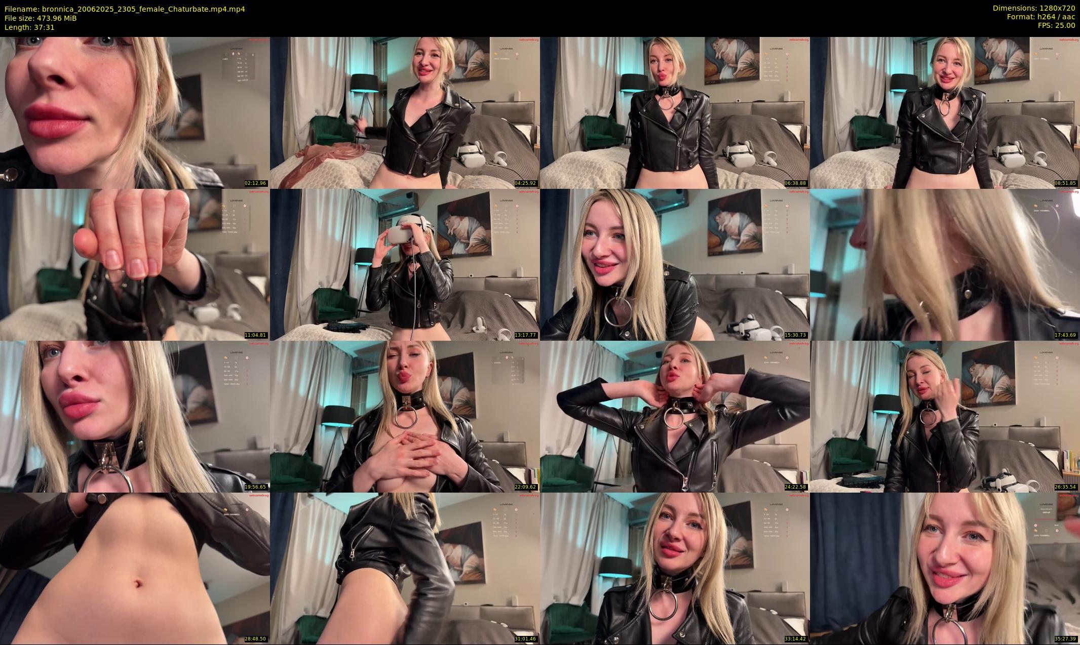 bronnica — 38 minute Chaturbate female cam show recording, 720p, Jun 20, 2025