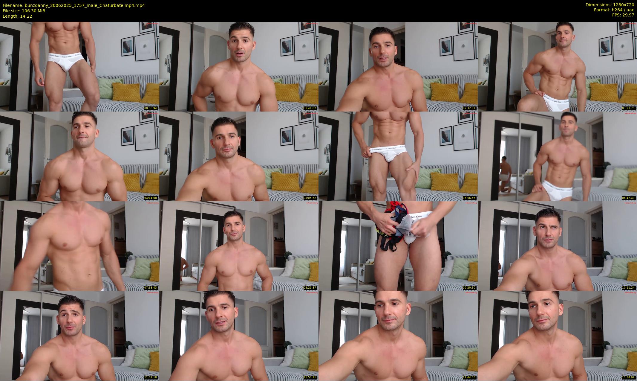 bunzdanny — 15 minute Chaturbate male cam show recording, 720p, Jun 20, 2025