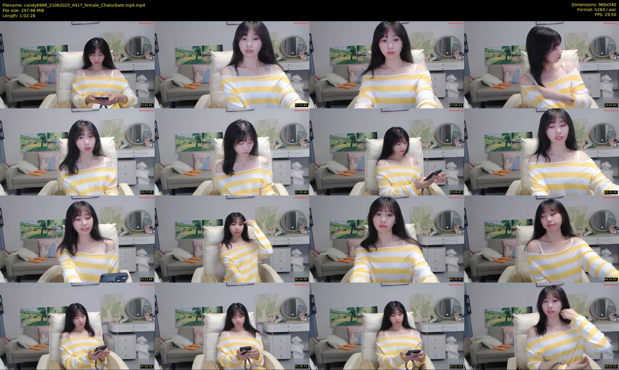 candy8998 — 63 minute Chaturbate female cam show recording, 480p, Jun 21, 2025