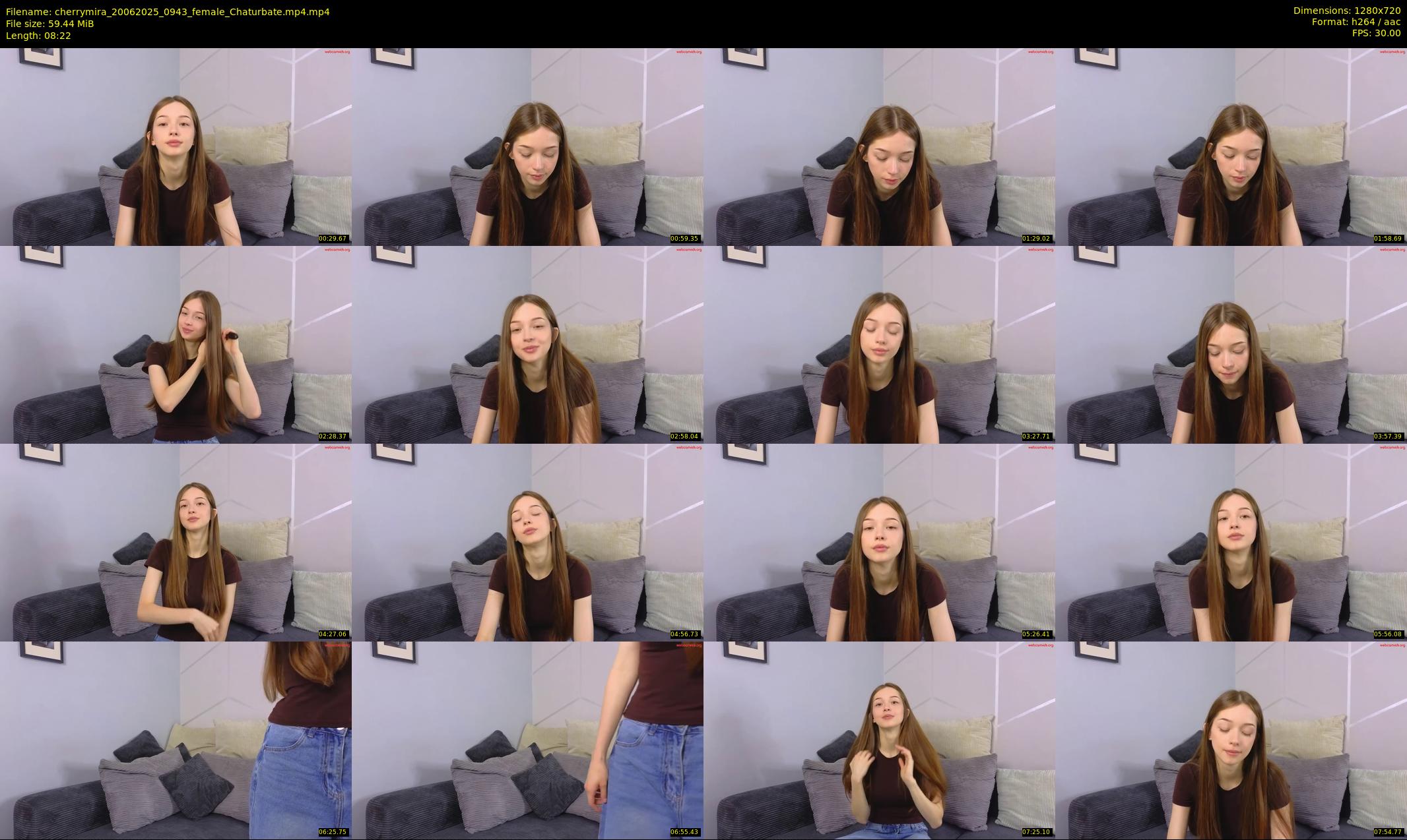 cherrymira — 9 minute Chaturbate female cam show recording, 720p, Jun 20, 2025
