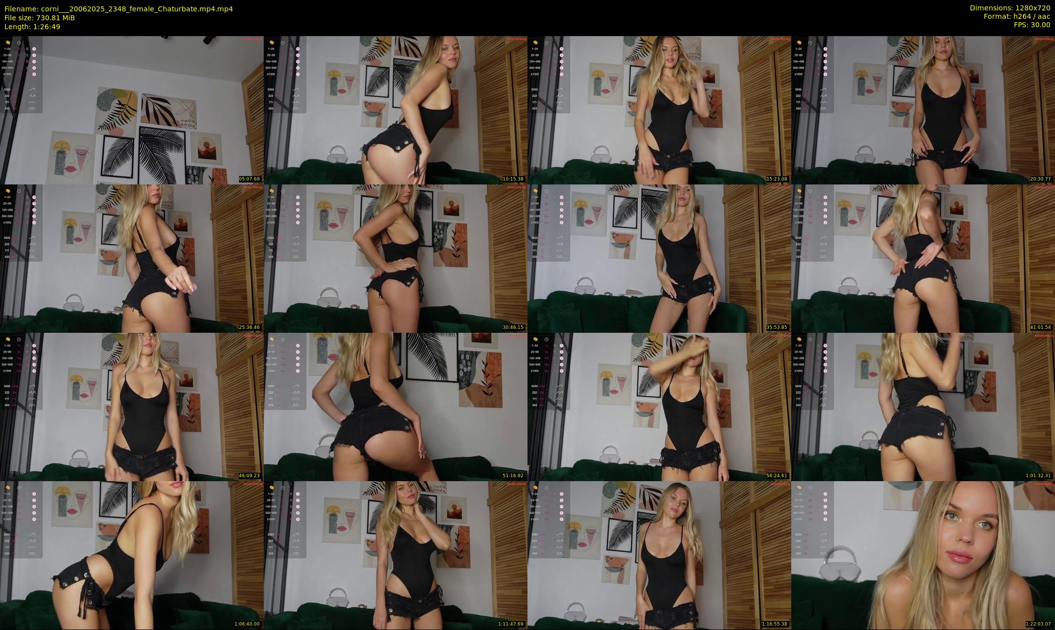 corni__ — 87 minute Chaturbate female cam show recording, 720p, Jun 20, 2025