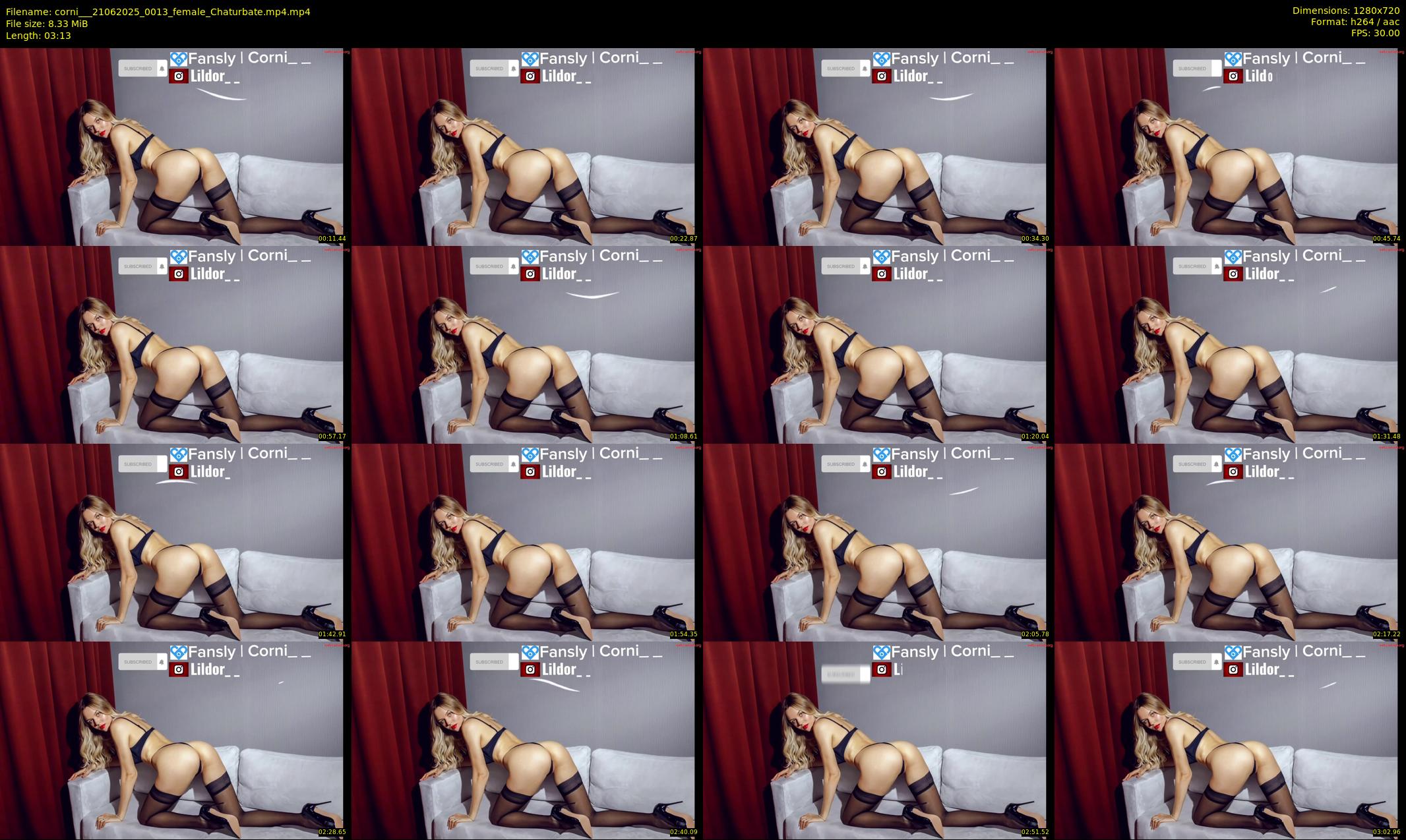 corni__ — 4 minute Chaturbate female cam show recording, 720p, Jun 21, 2025