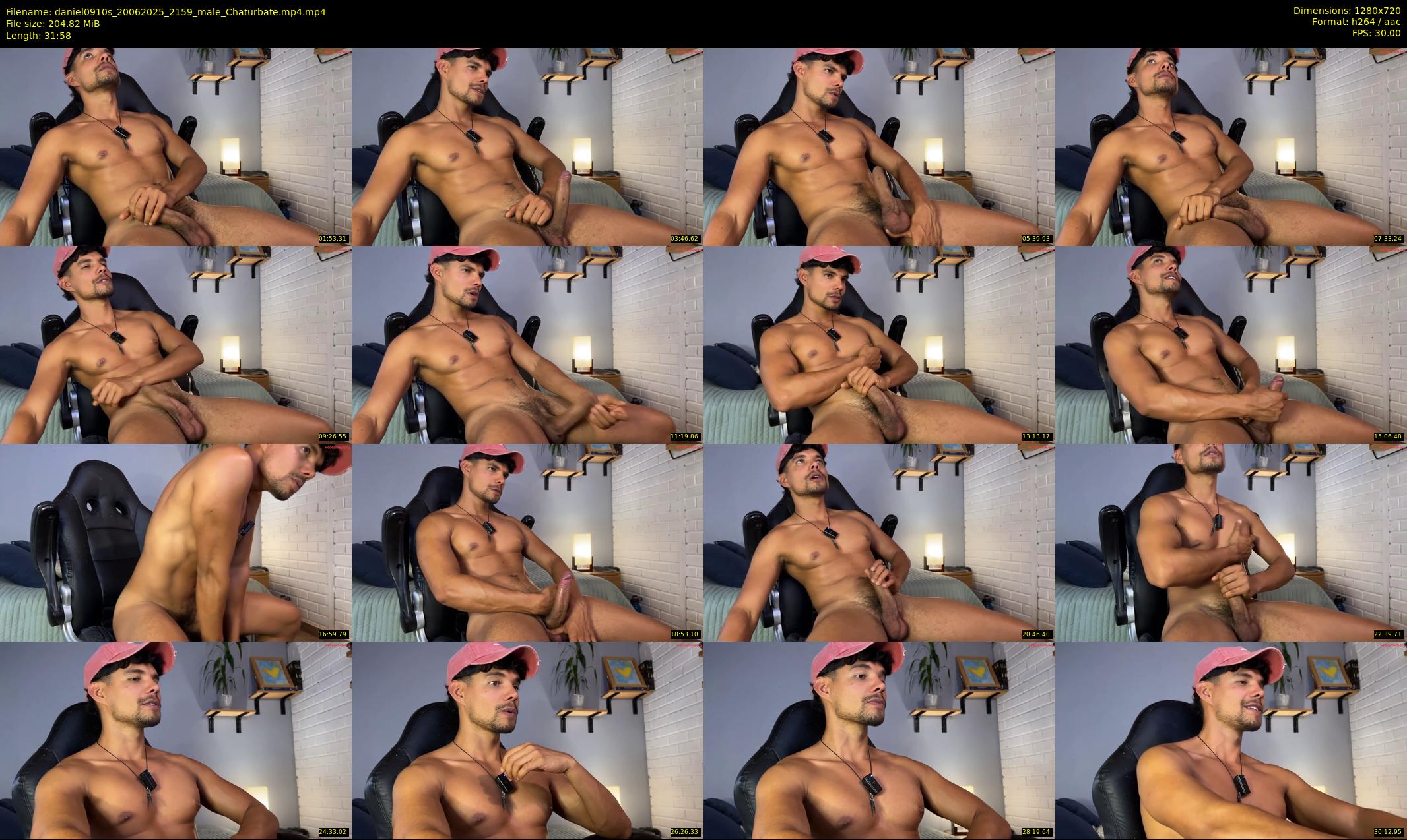 daniel0910s — 32 minute Chaturbate male cam show recording, 720p, Jun 20, 2025