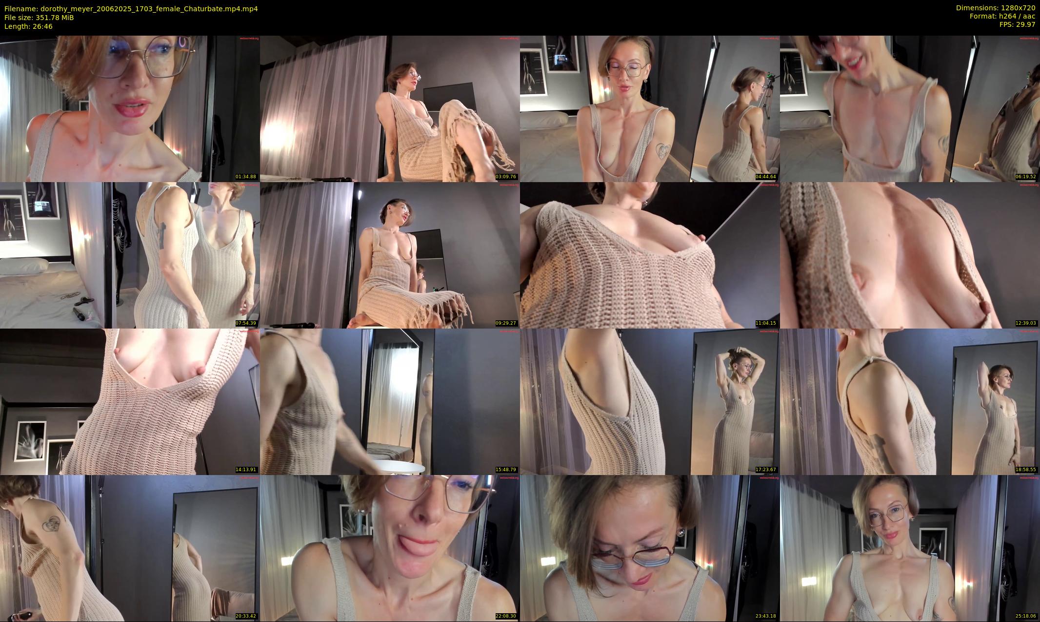dorothy_meyer — 27 minute Chaturbate female cam show recording, 720p, Jun 20, 2025