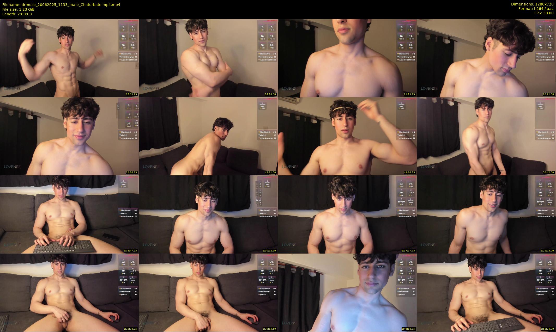 drmozo — 120 minute Chaturbate male cam show recording, 720p, Jun 20, 2025