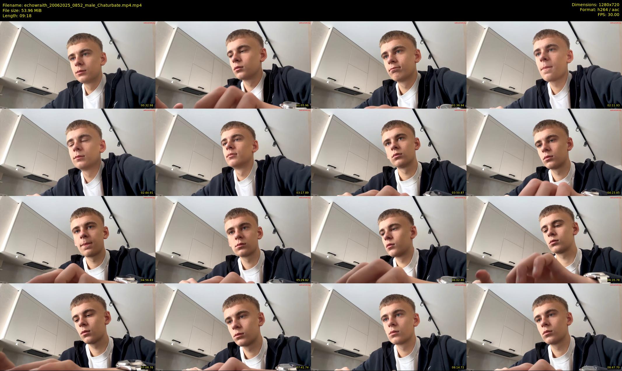 echowraith — 10 minute Chaturbate male cam show recording, 720p, Jun 20, 2025