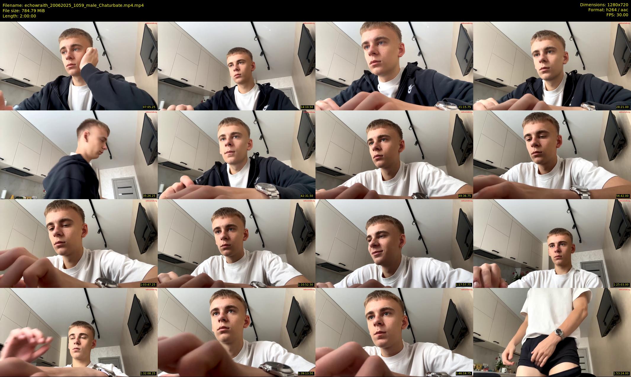 echowraith — 120 minute Chaturbate male cam show recording, 720p, Jun 20, 2025