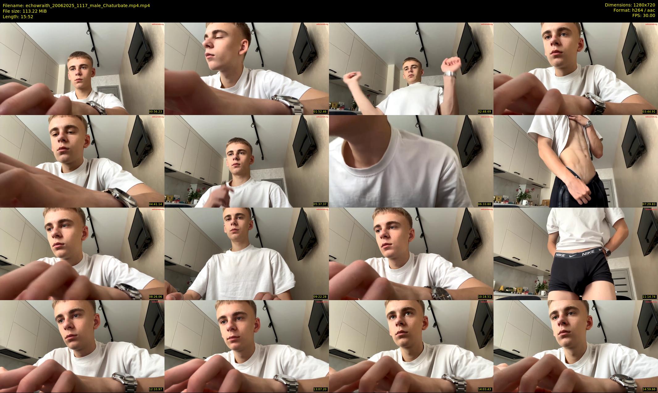 echowraith — 16 minute Chaturbate male cam show recording, 720p, Jun 20, 2025