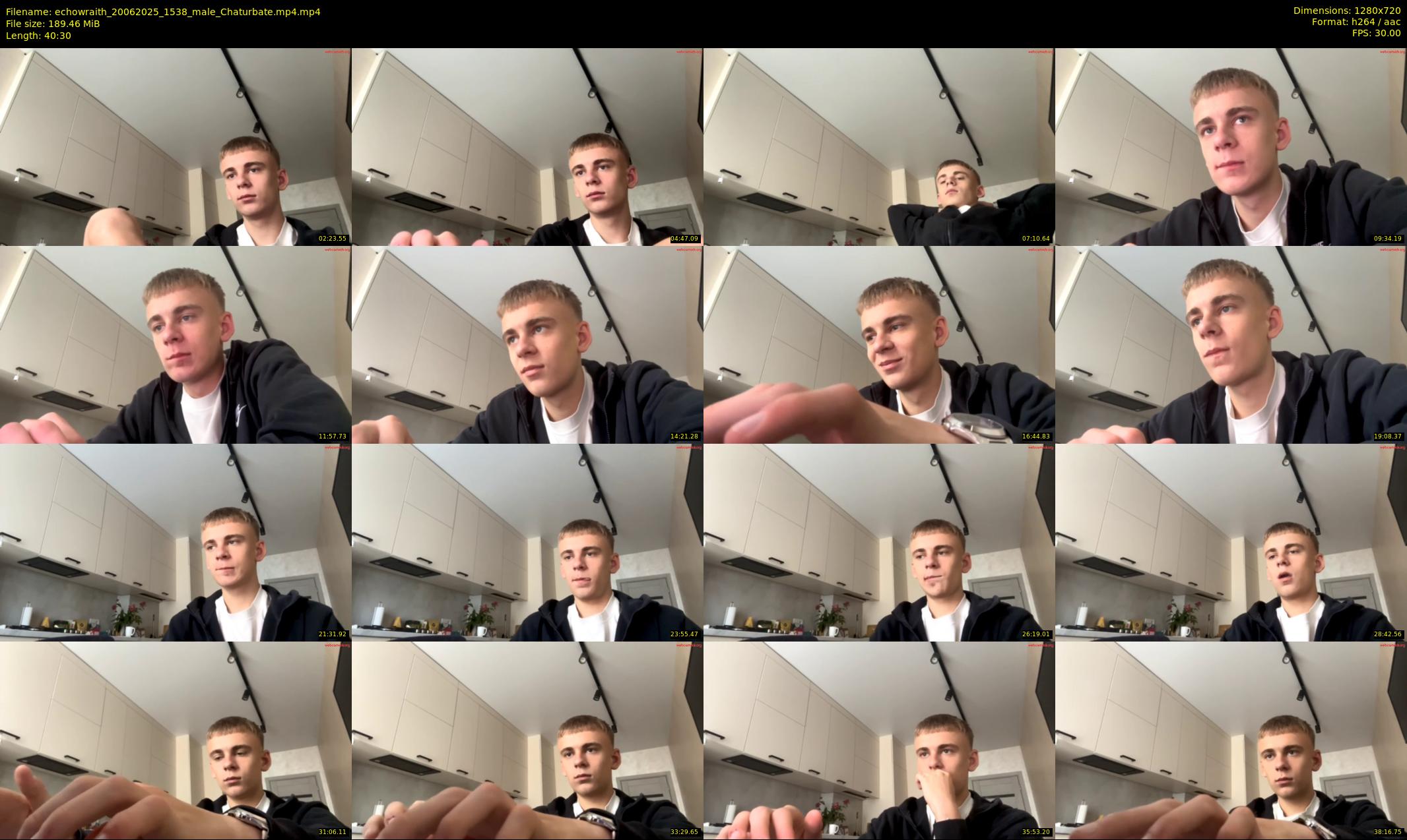 echowraith — 41 minute Chaturbate male cam show recording, 720p, Jun 20, 2025