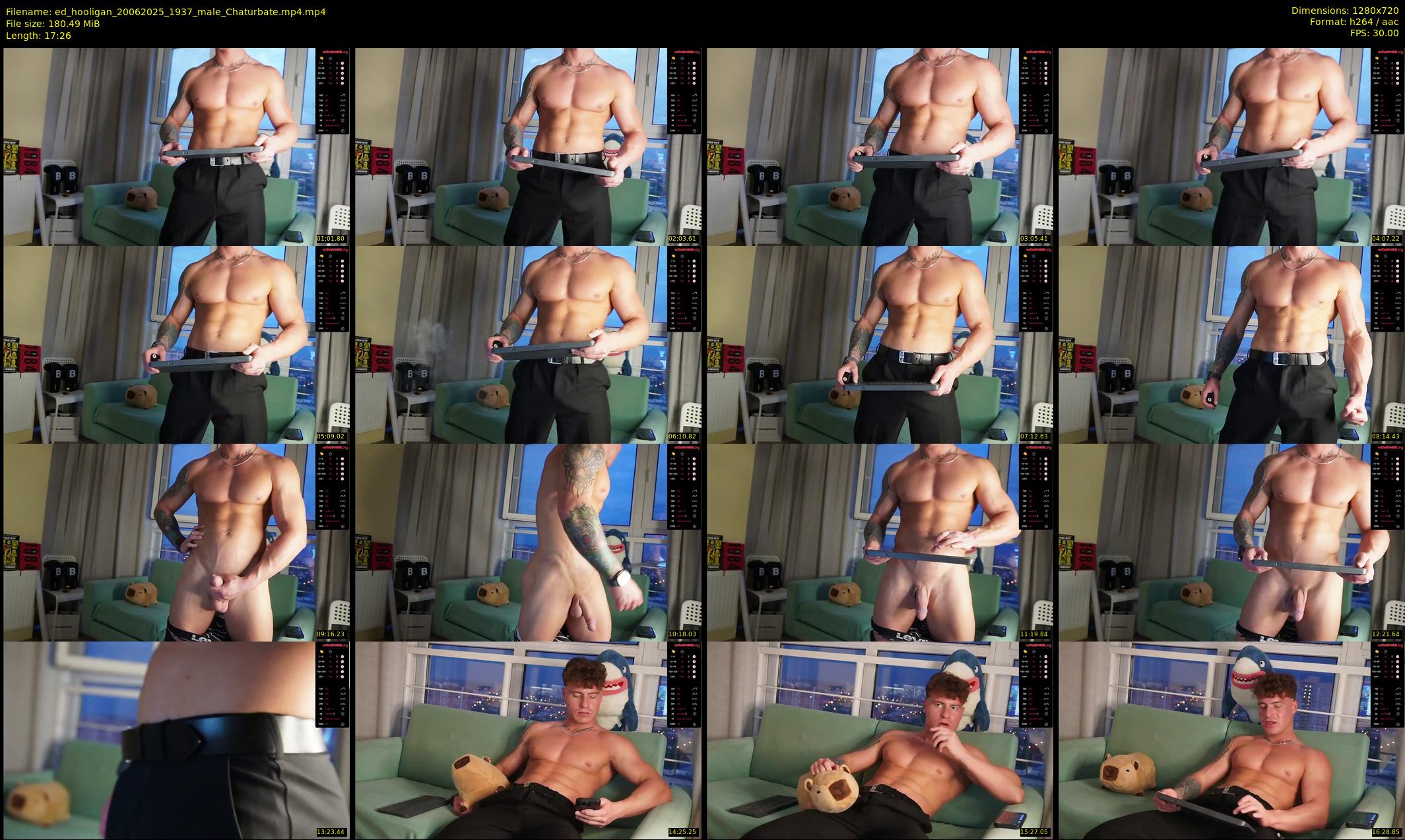 ed_hooligan — 18 minute Chaturbate male cam show recording, 720p, Jun 20, 2025