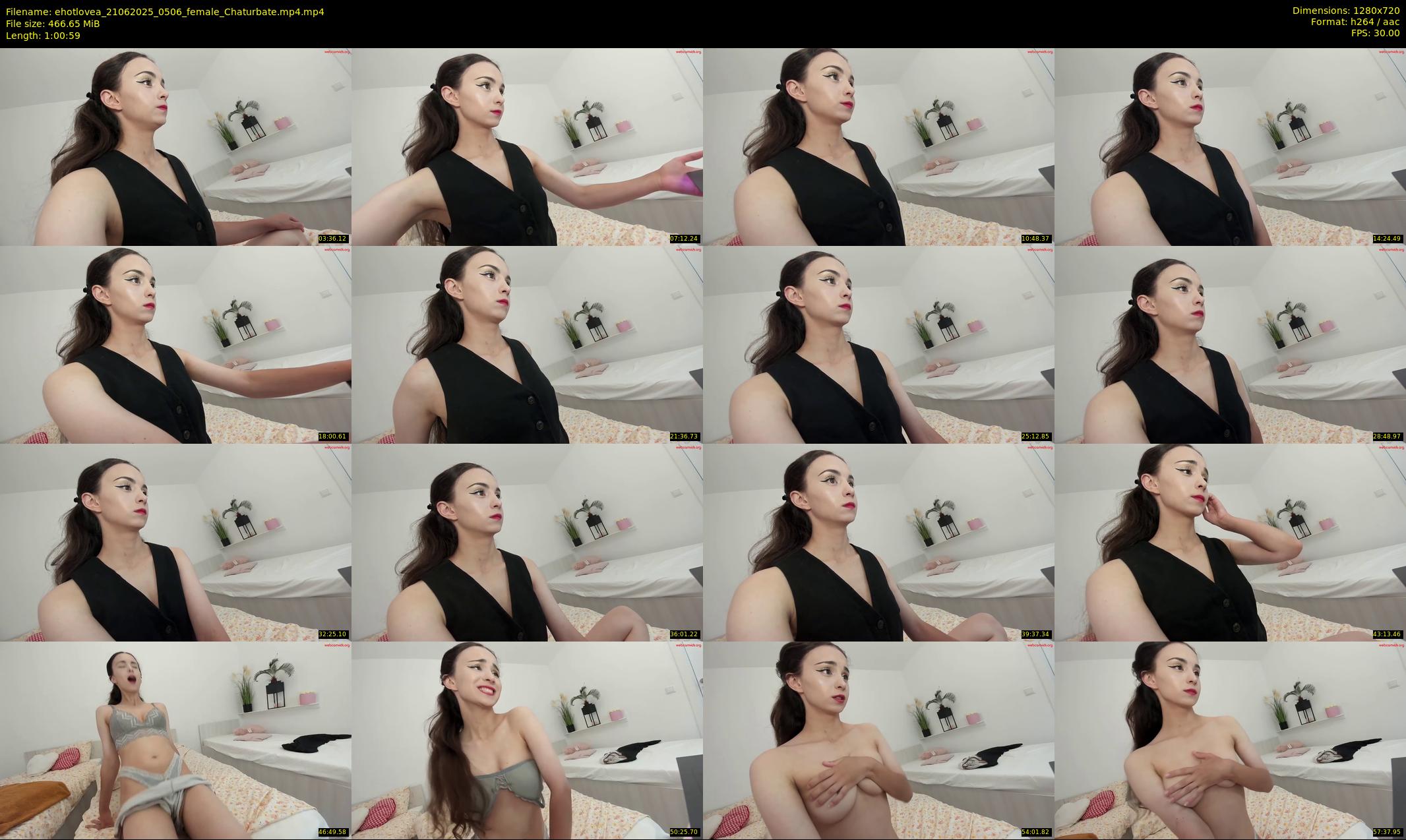 ehotlovea — 61 minute Chaturbate female cam show recording, 720p, Jun 21, 2025