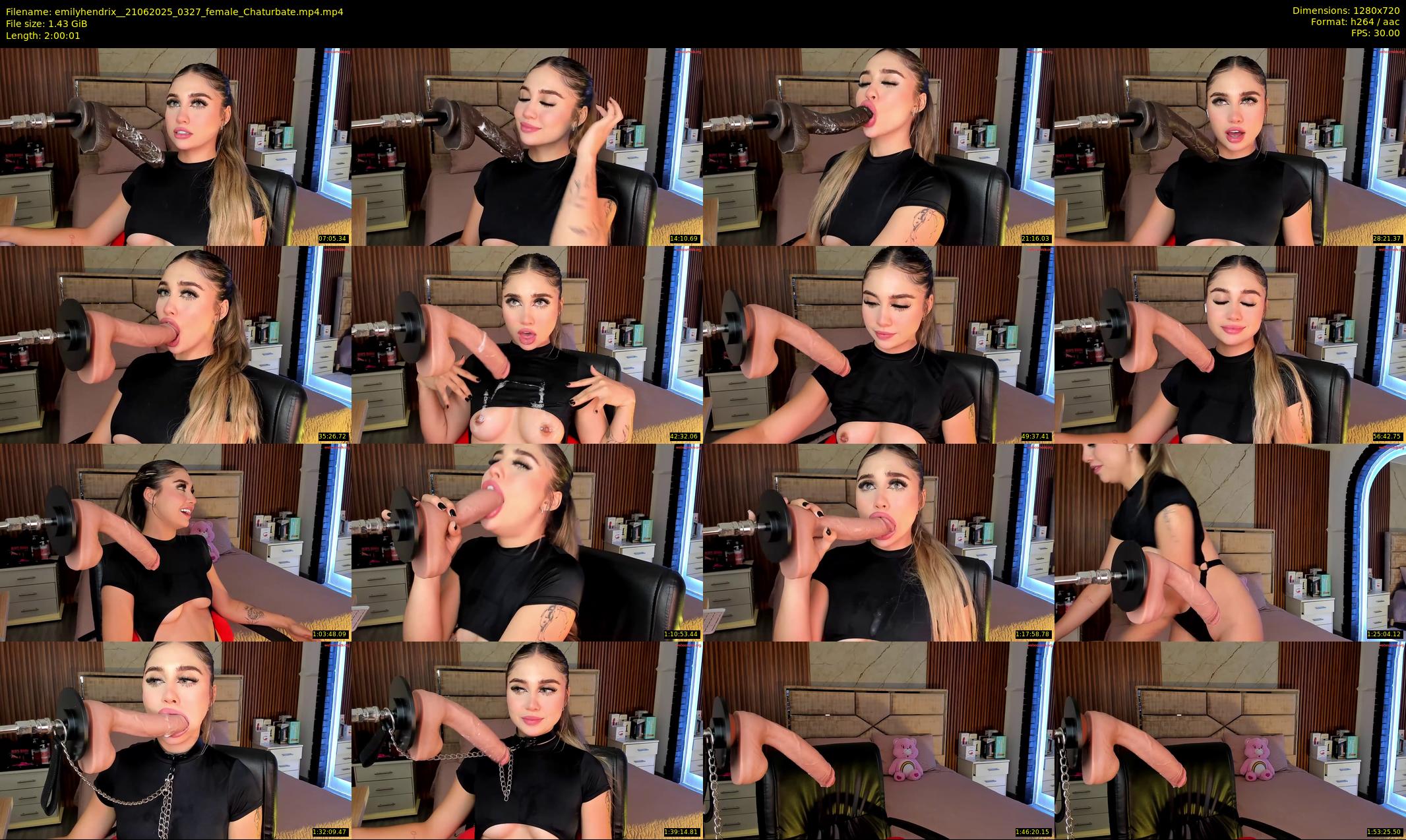 emilyhendrix_ — 121 minute Chaturbate couple cam show recording, 720p, Jun 21, 2025