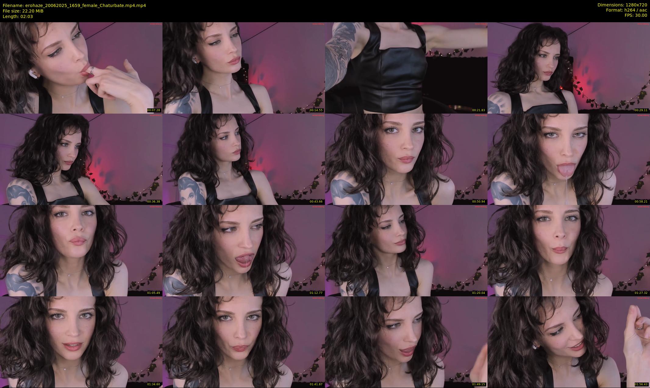 erohaze — 3 minute Chaturbate female cam show recording, 720p, Jun 20, 2025