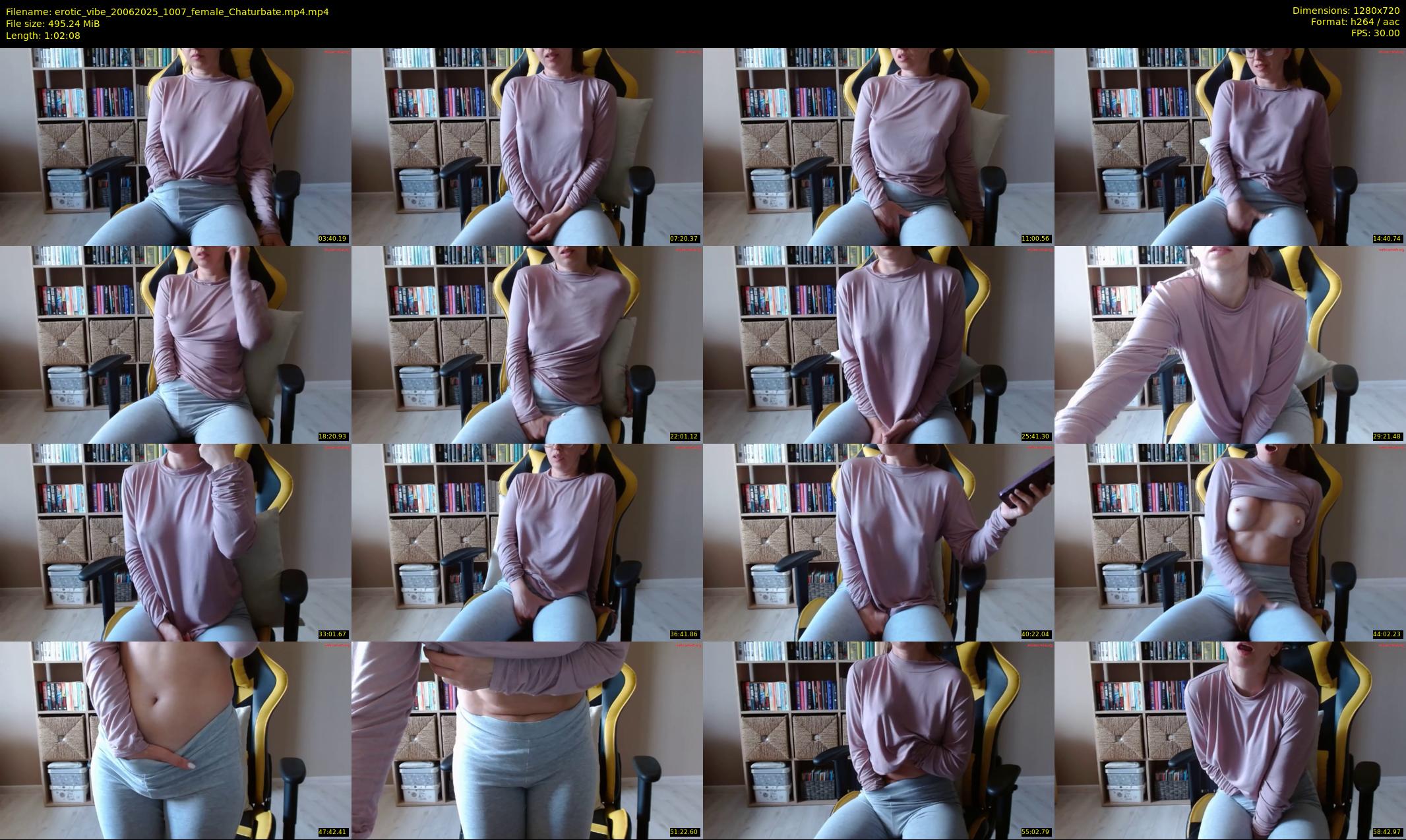 erotic_vibe — 63 minute Chaturbate female cam show recording, 720p, Jun 20, 2025