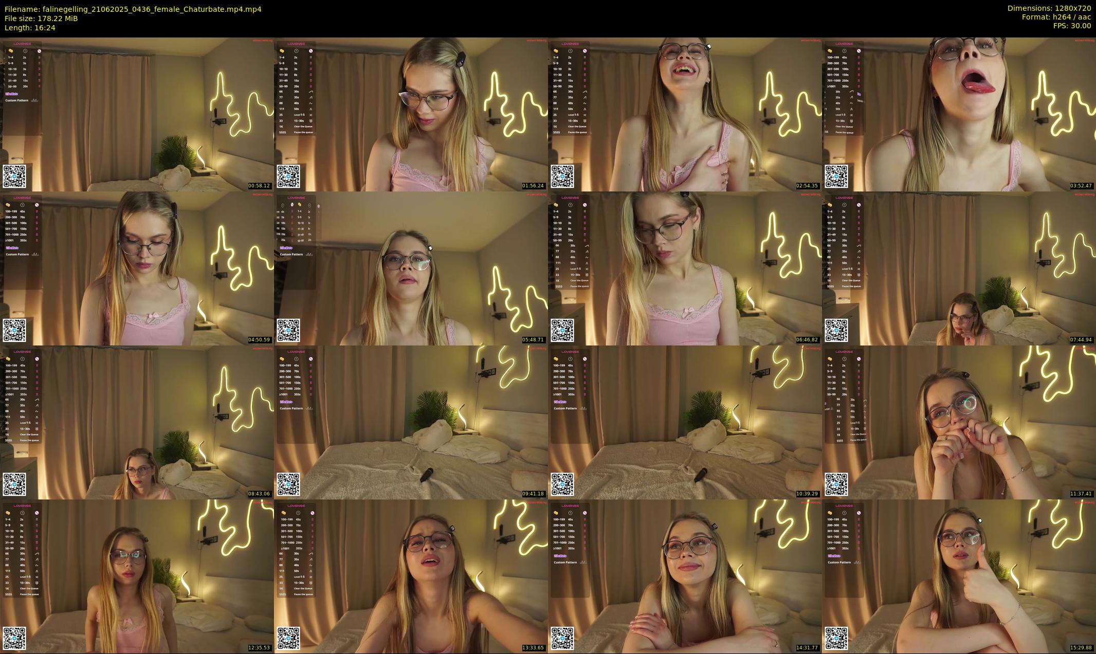 falinegelling — 17 minute Chaturbate female cam show recording, 720p, Jun 21, 2025