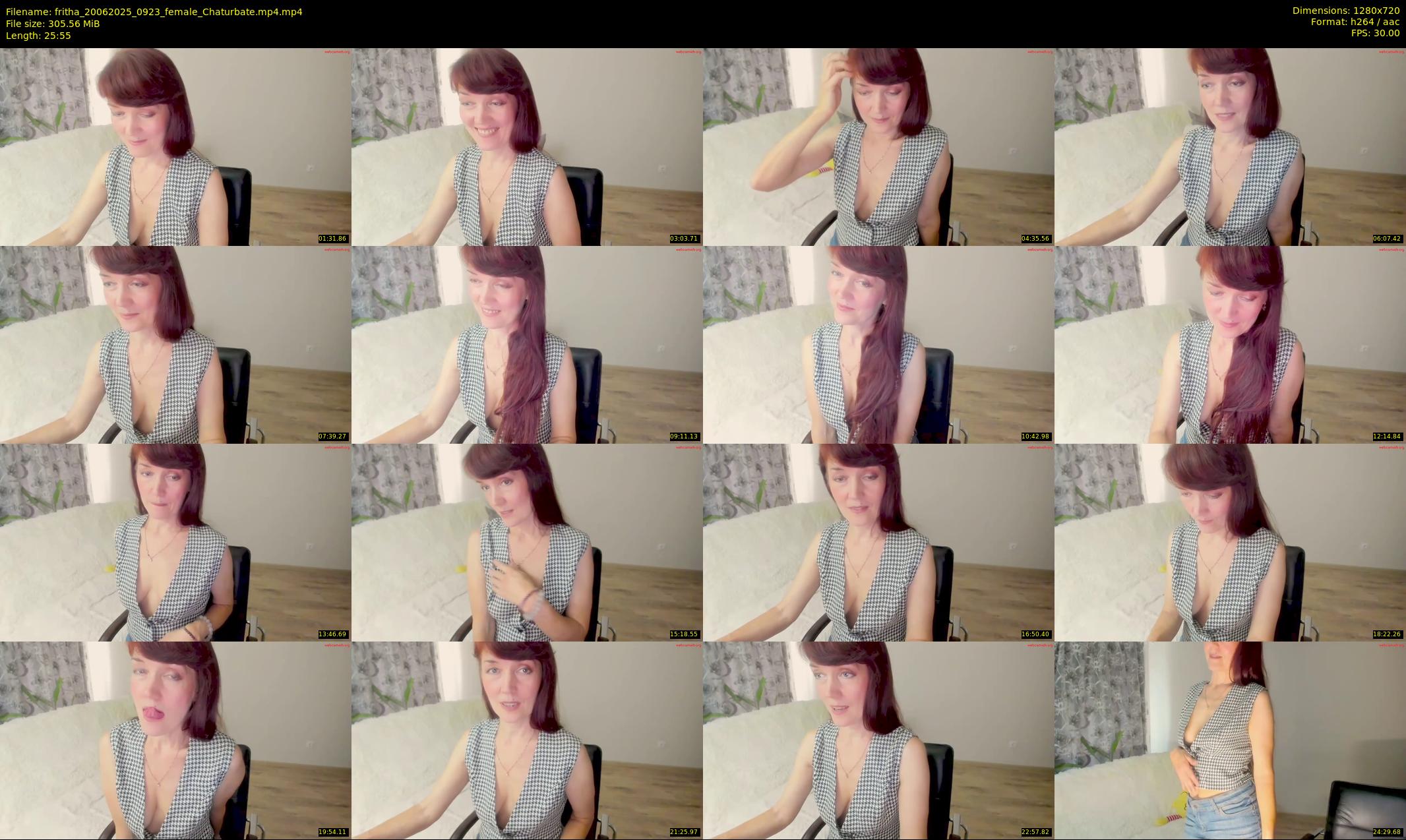 fritha — 26 minute Chaturbate female cam show recording, 720p, Jun 20, 2025