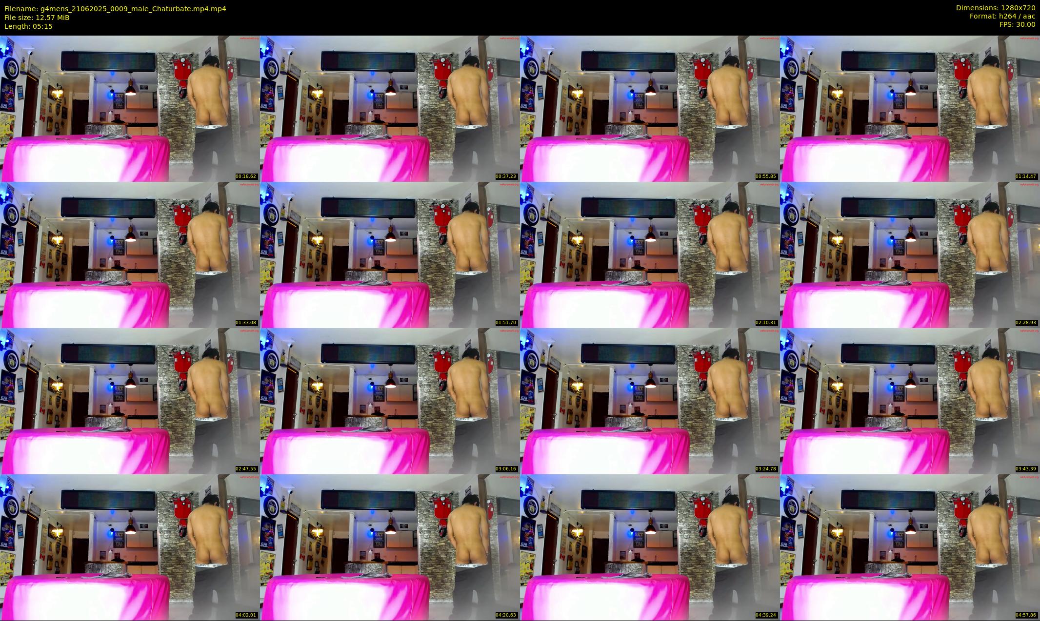 g4mens — 6 minute Chaturbate male cam show recording, 720p, Jun 21, 2025