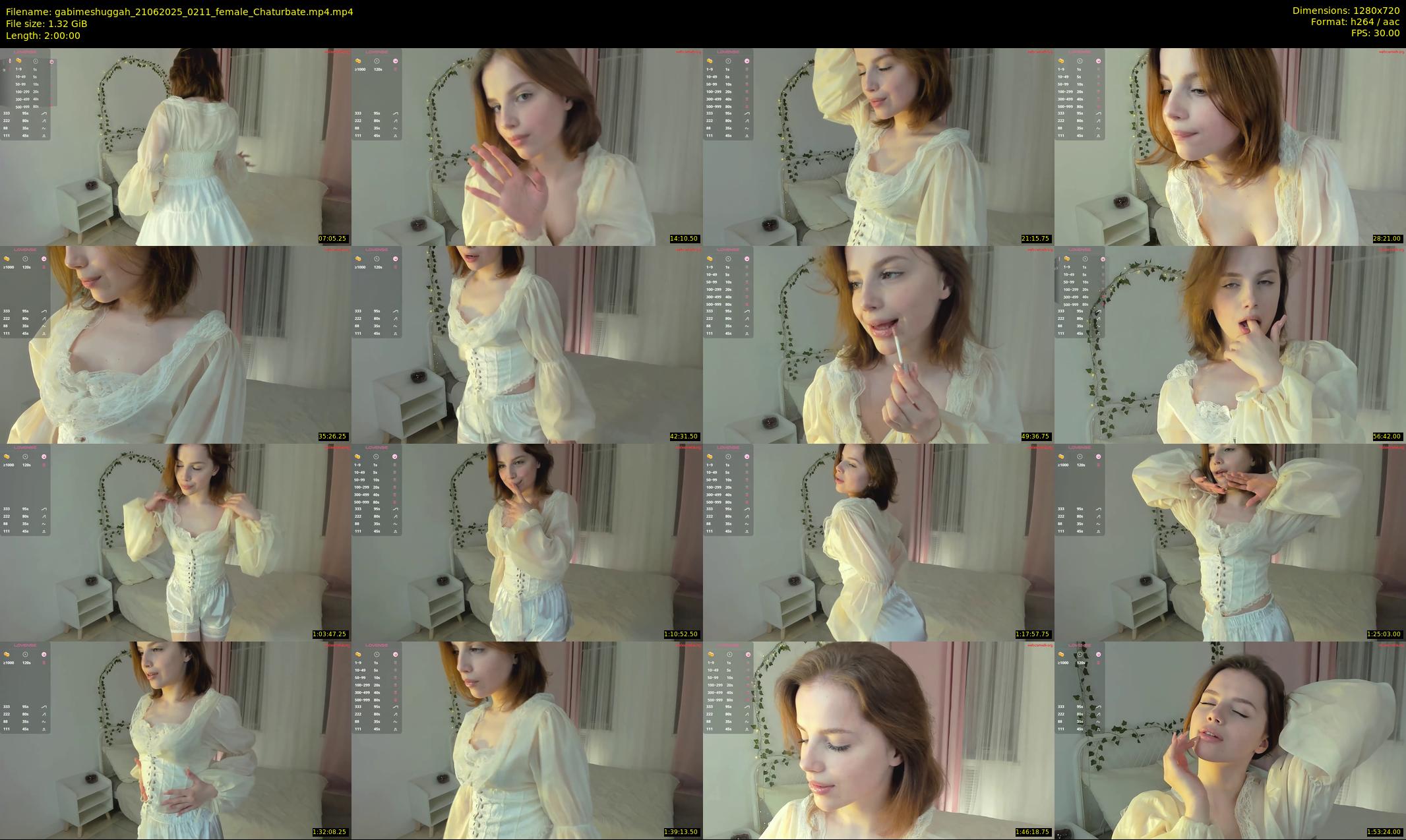 gabimeshuggah — 120 minute Chaturbate female cam show recording, 720p, Jun 21, 2025