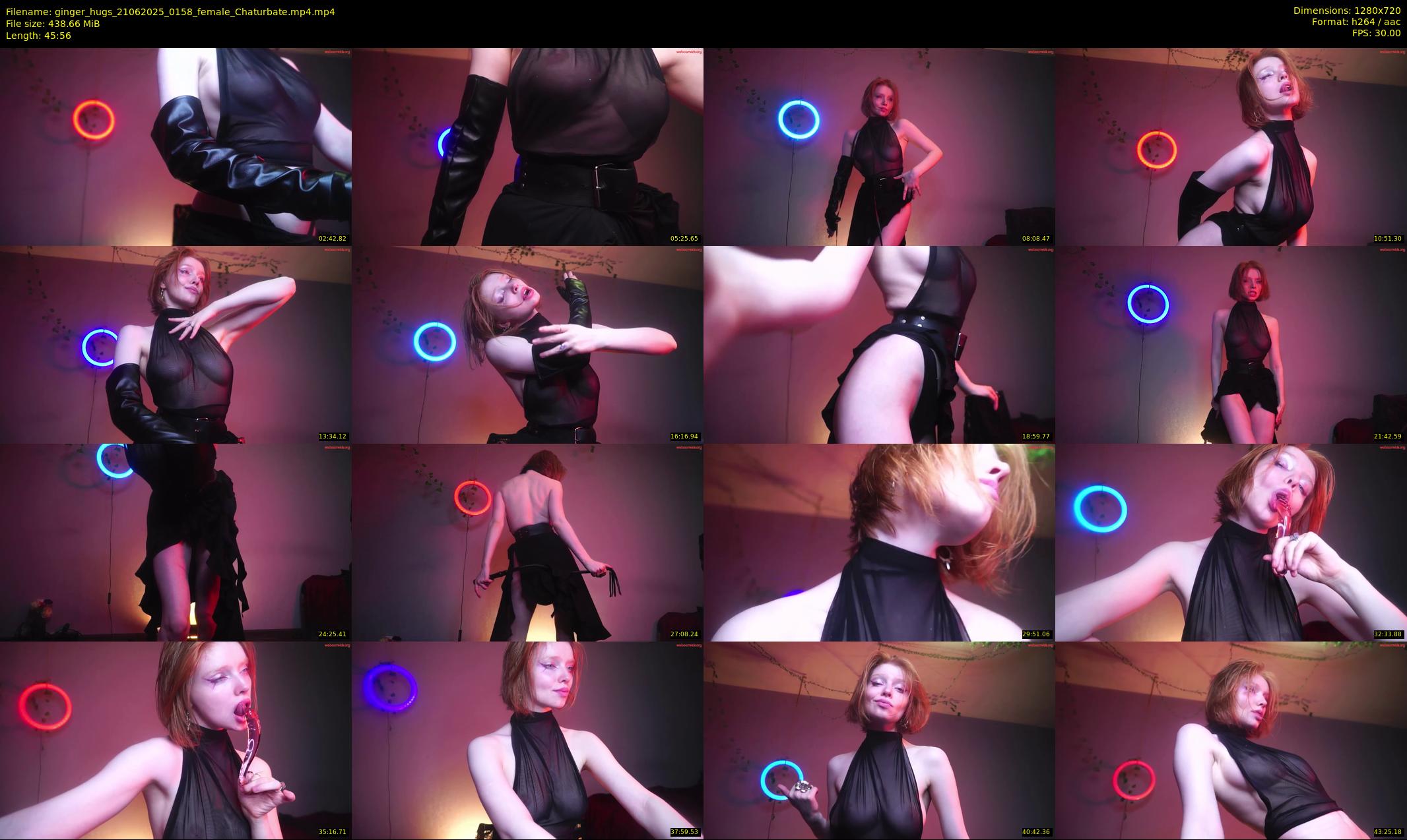 ginger_hugs — 46 minute Chaturbate female cam show recording, 720p, Jun 21, 2025