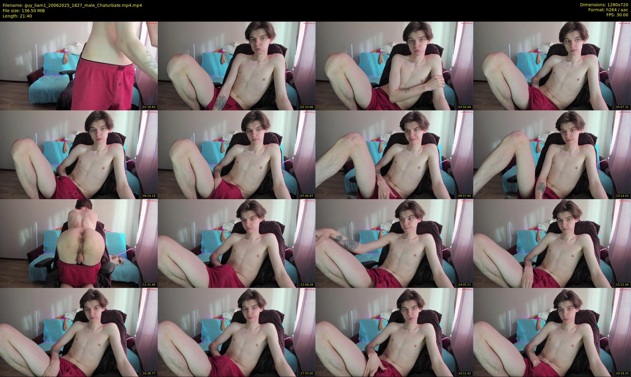 guy_liam1 — 22 minute Chaturbate male cam show recording, 720p, Jun 20, 2025