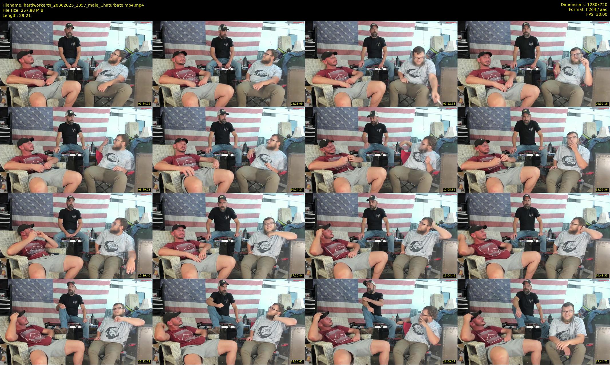 hardworkertn — 30 minute Chaturbate male cam show recording, 720p, Jun 20, 2025
