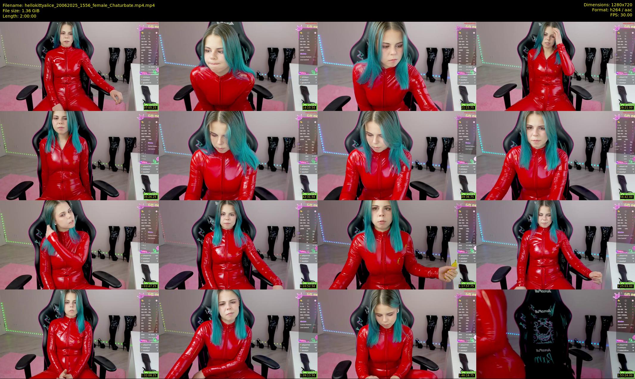 hellokittyalice — 120 minute Chaturbate female cam show recording, 720p, Jun 20, 2025