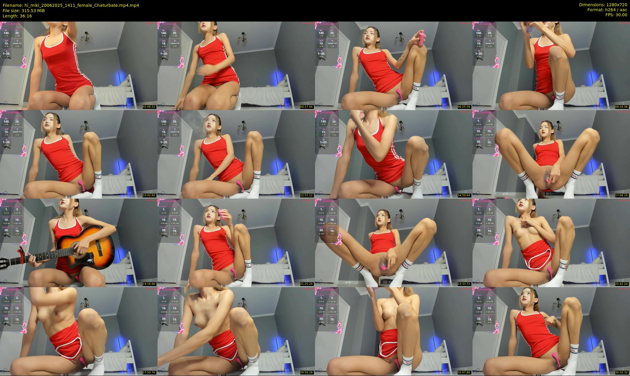 hi_miki — 37 minute Chaturbate female cam show recording, 720p, Jun 20, 2025